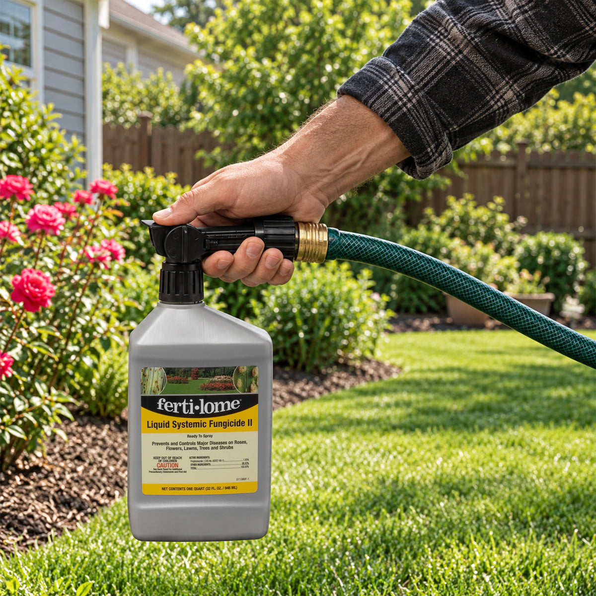 Fertilome Ready-To-Spray Liquid Systemic Fungicide II Disease Control, 32oz