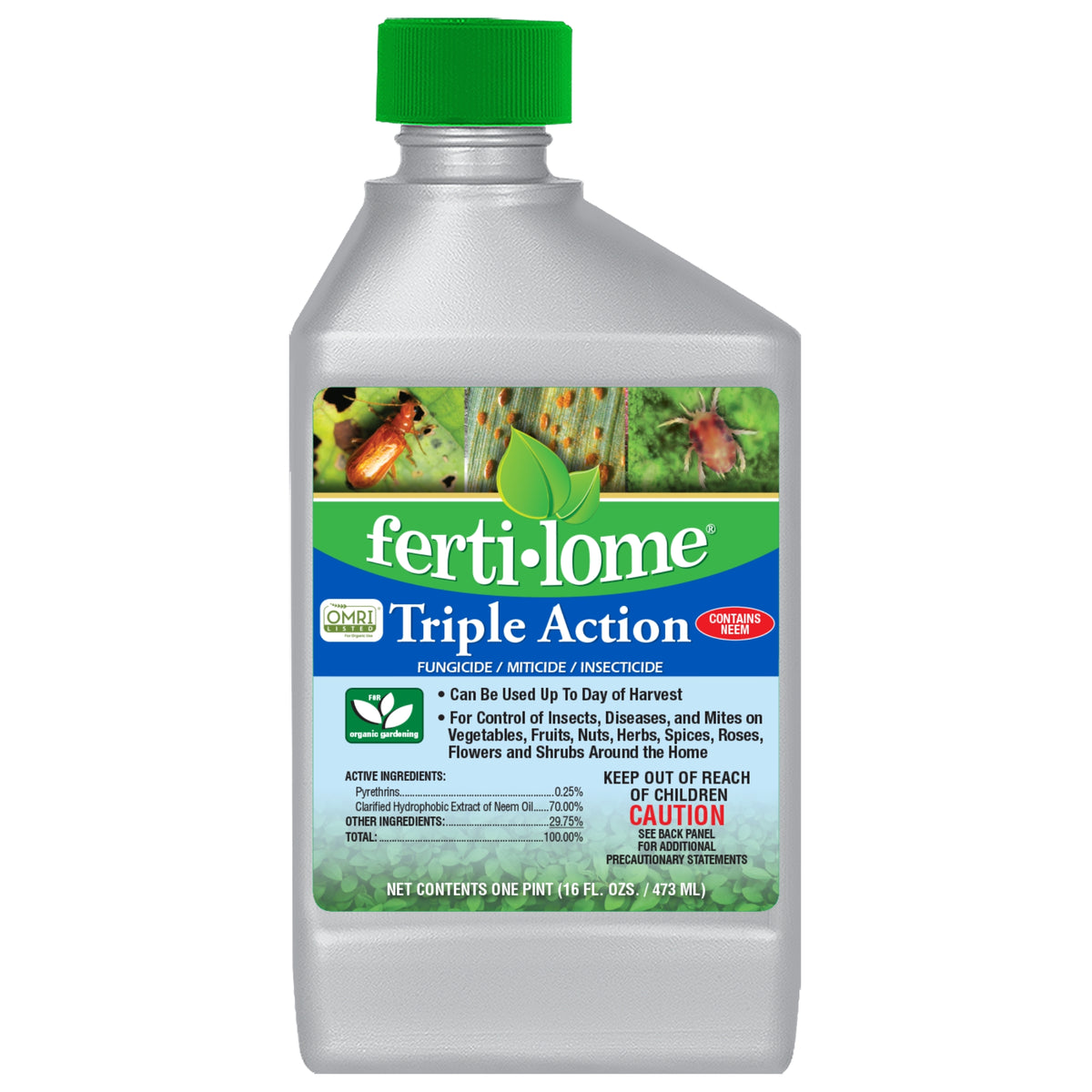Fertilome Triple Action Fungicide, Miticide, and Insecticide