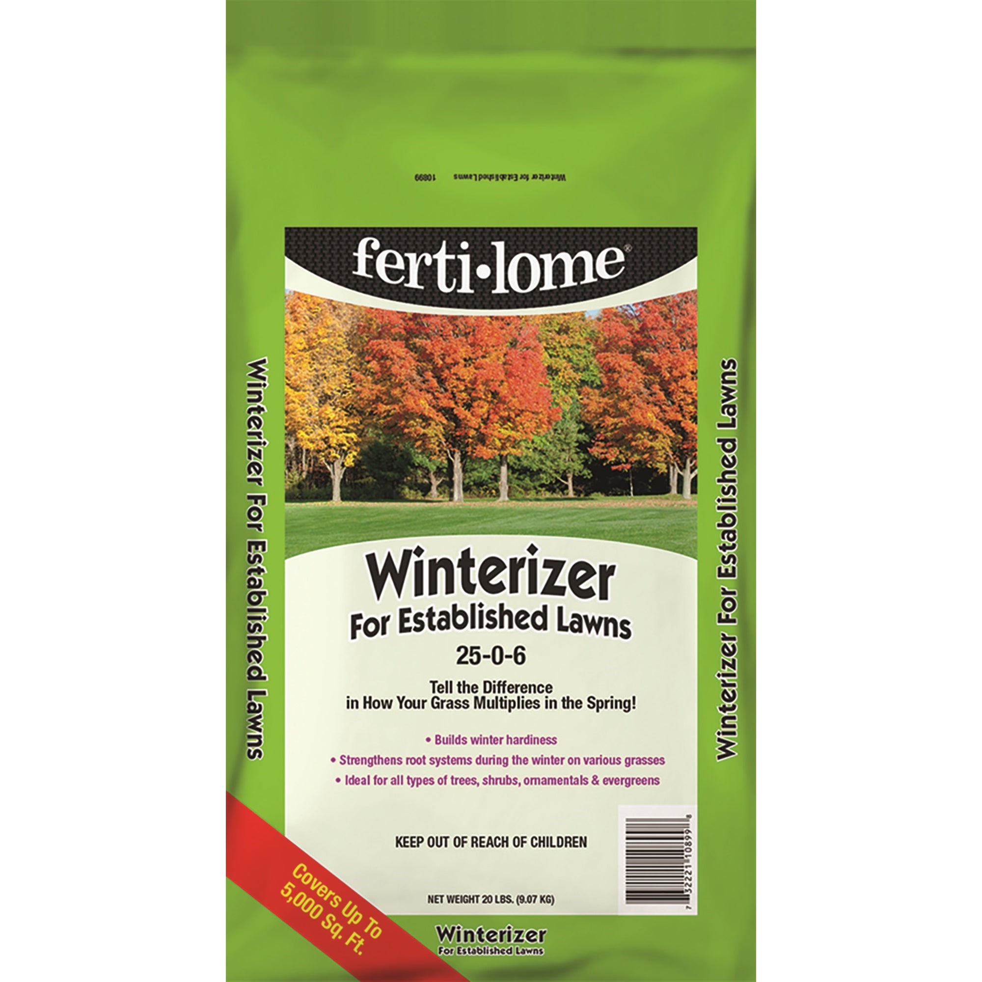 VPG Fertilome Winterizer for Strengthening Grass in Established Lawns, 25-0-6