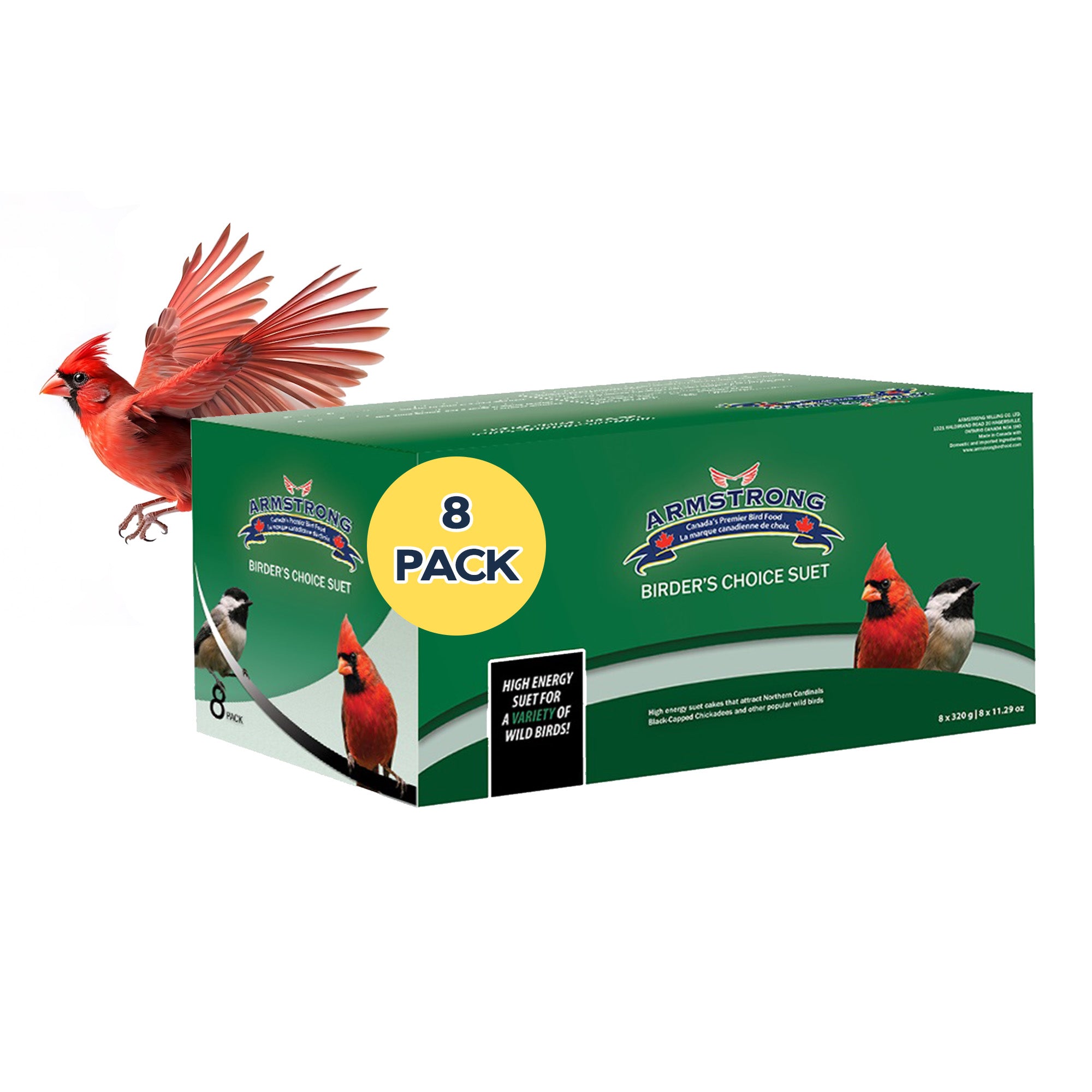 Armstrong Wild Bird Food Birder's Choice Suet Cake