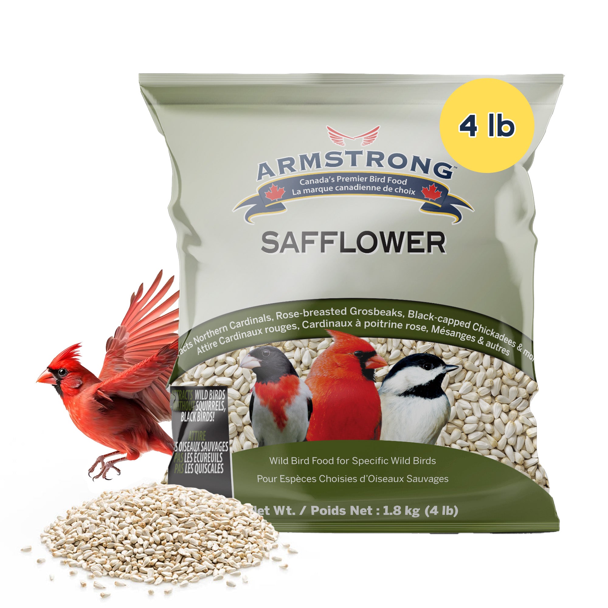 Armstrong Wild Bird Food Safflower Bird Seed