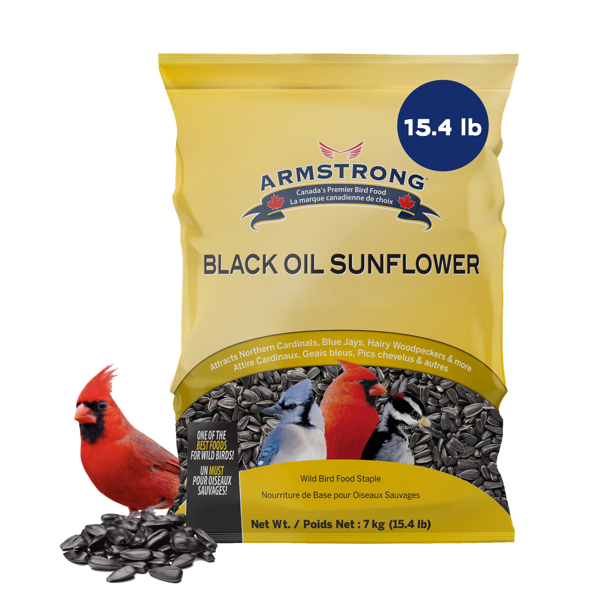 Armstrong Wild Bird Food Black Oil Sunflower Seed