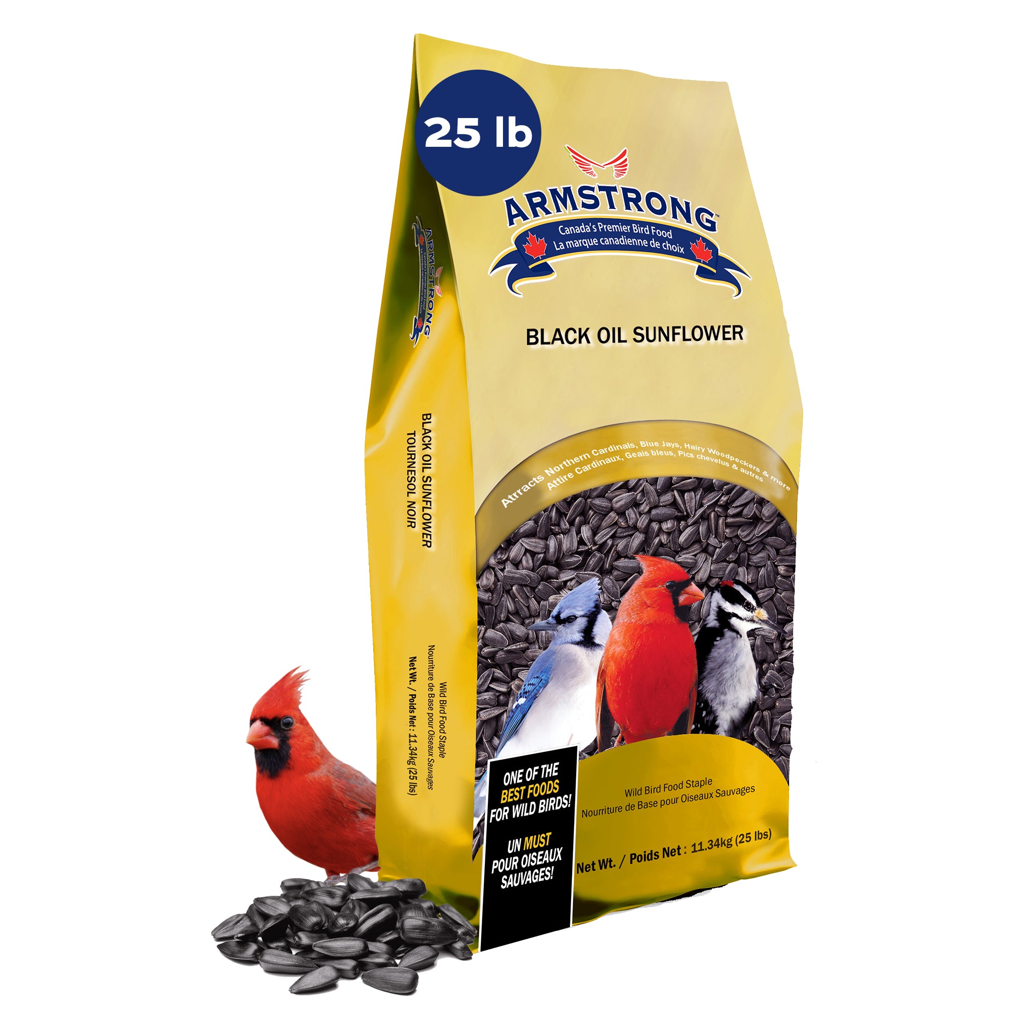 Armstrong Wild Bird Food Black Oil Sunflower Seed