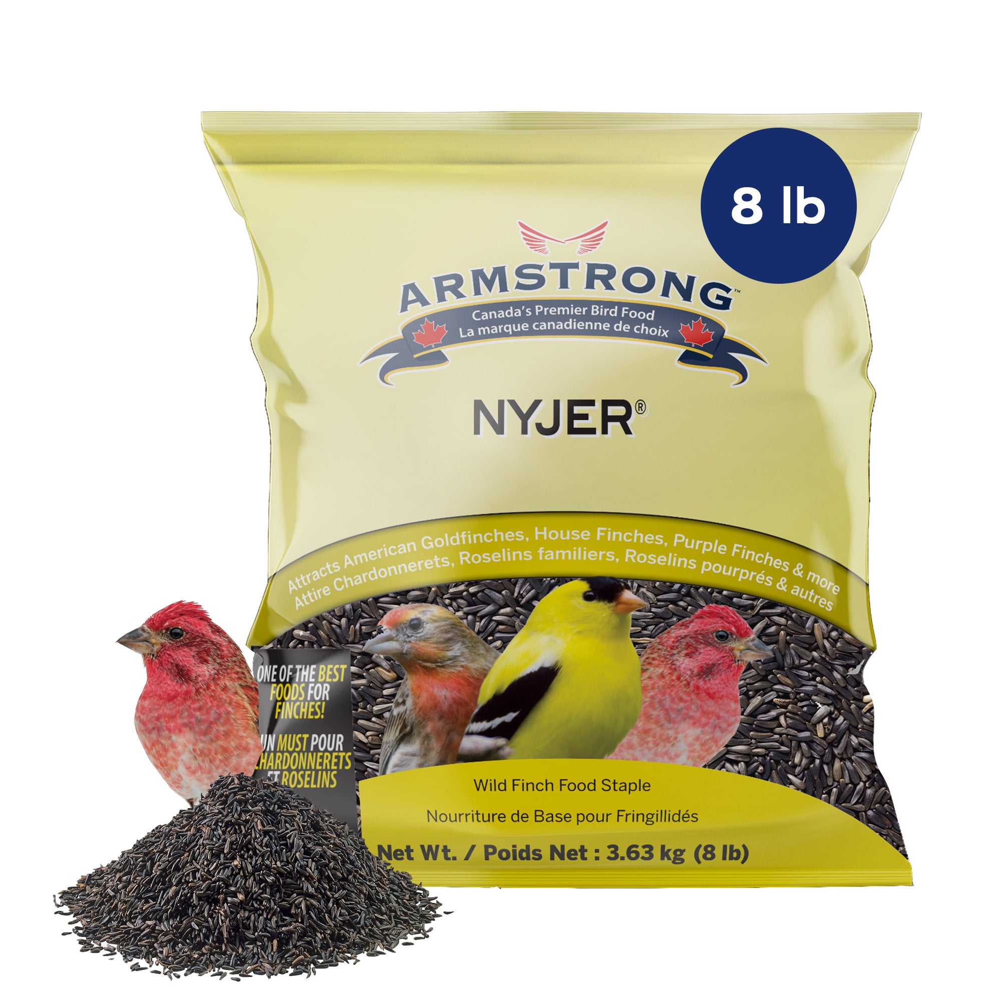 Armstrong Wild Bird Food Nyjer Bird Seed for Finches