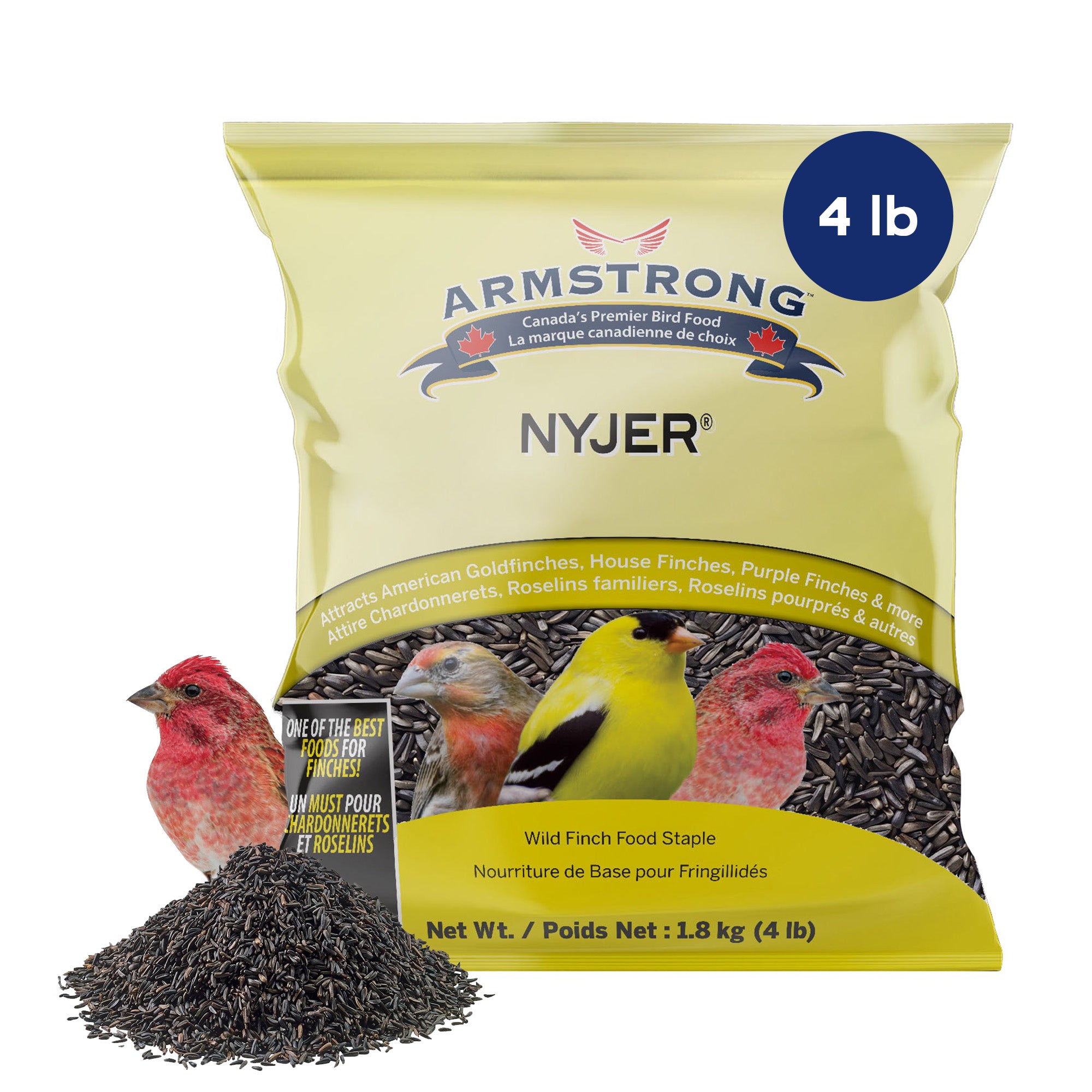 Armstrong Wild Bird Food Nyjer Bird Seed for Finches