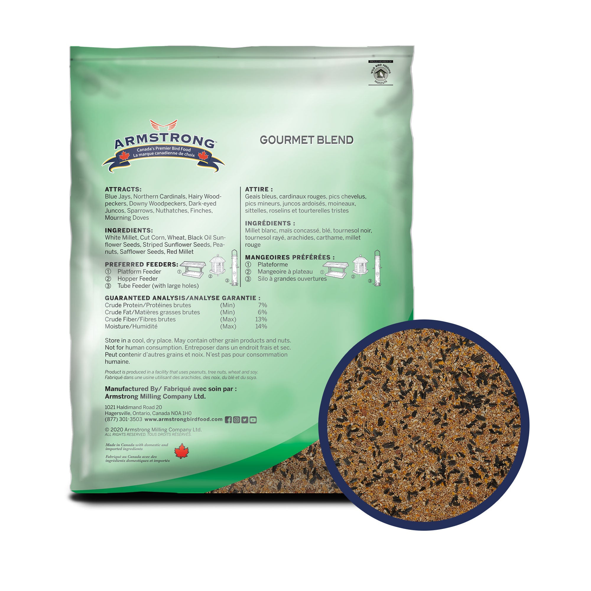 Armstrong Wild Bird Food Gourmet Bird Seed Blend