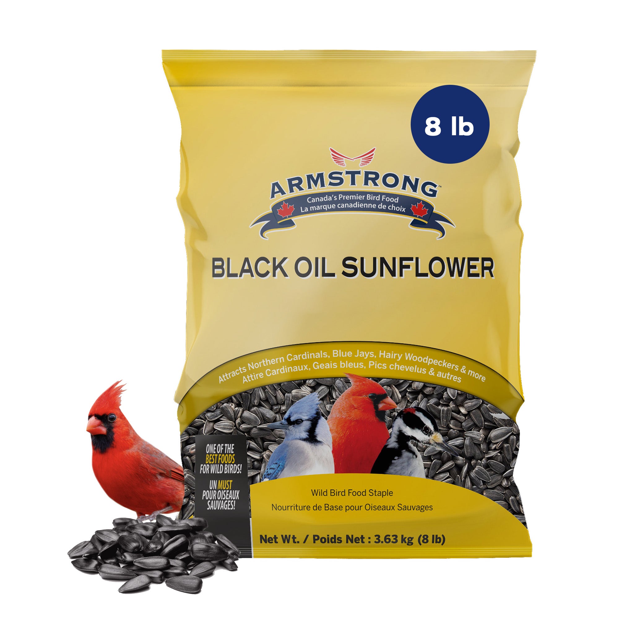 Armstrong Wild Bird Food Black Oil Sunflower Seed