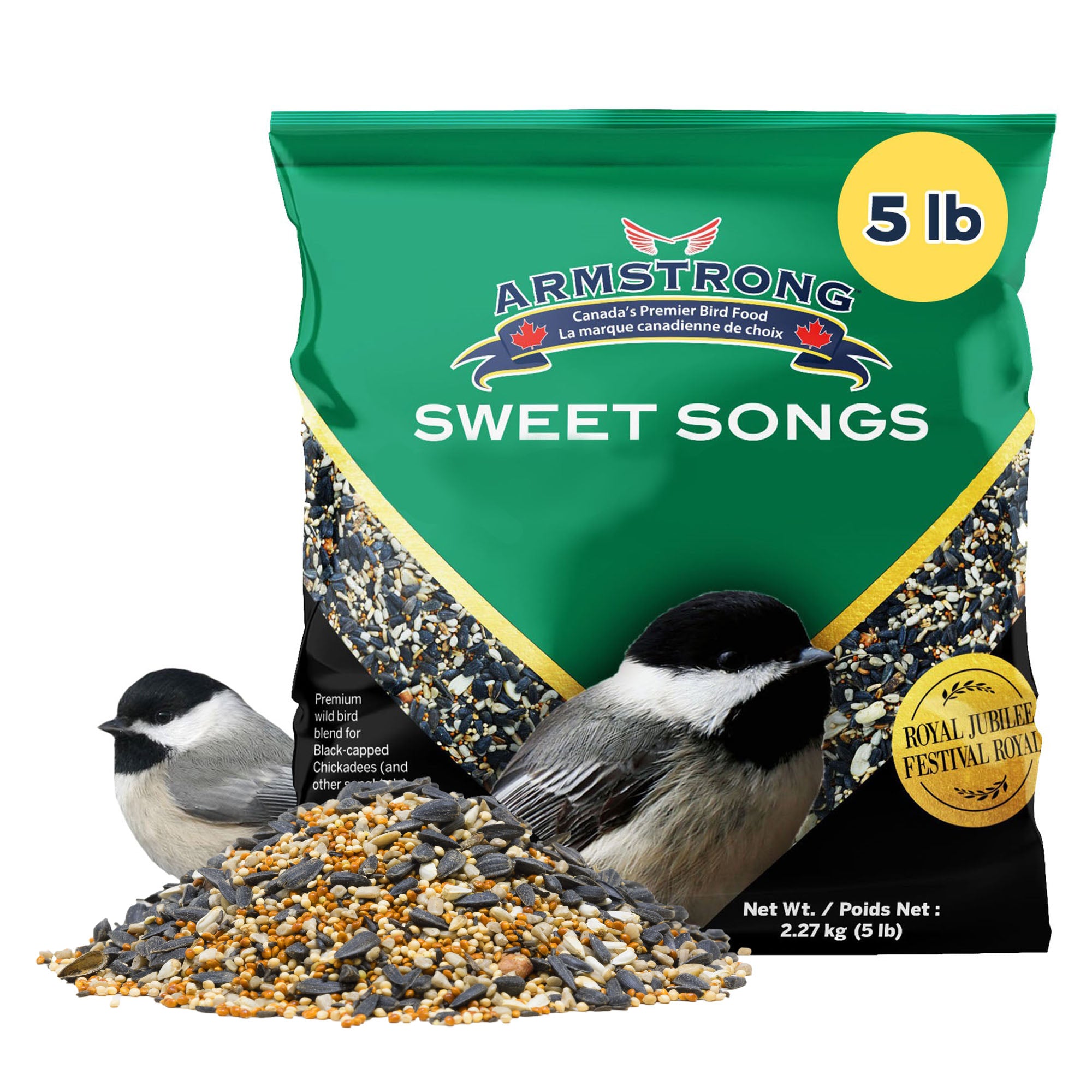 Armstrong Wild Bird Food Royal Jubilee Sweet Songs Bird Seed Blend For Chickadees