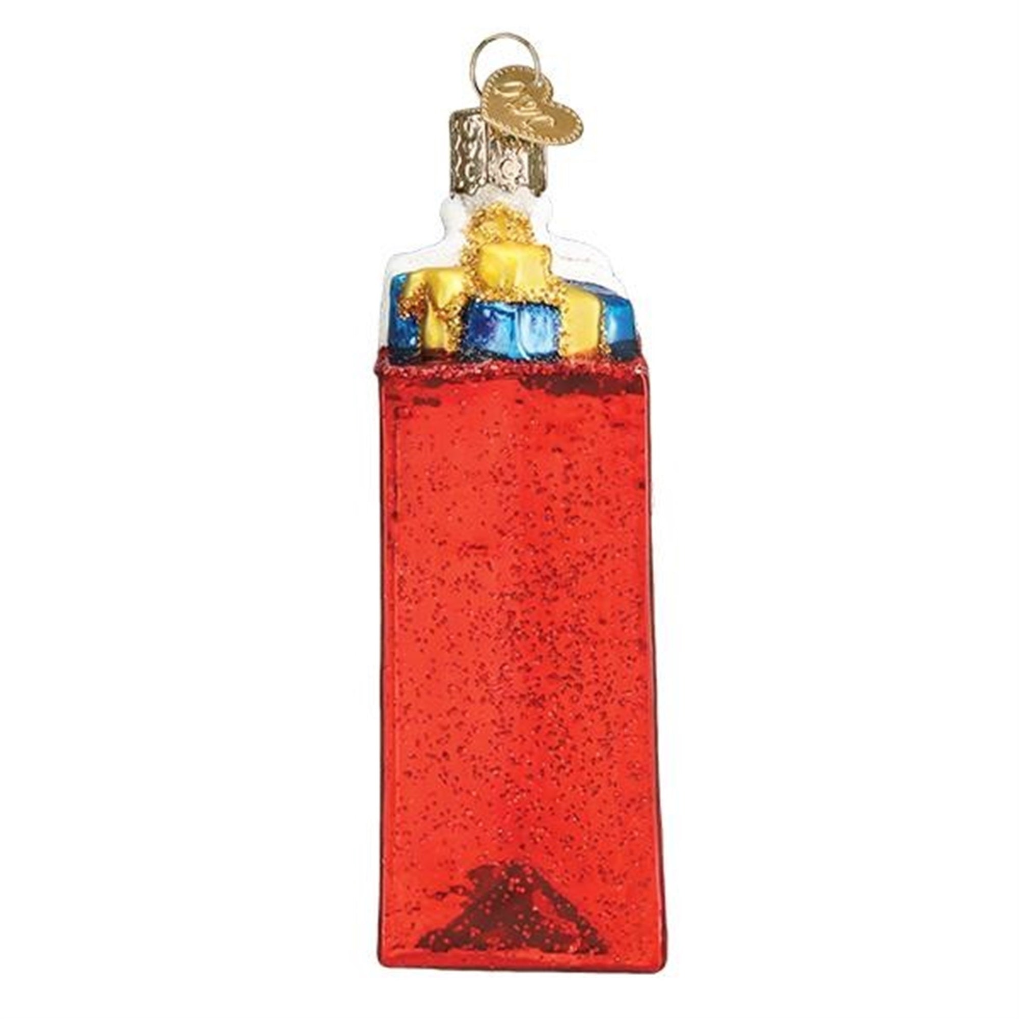 Old World Christmas Blown Glass Ornament for Christmas Tree, Shopping Bag