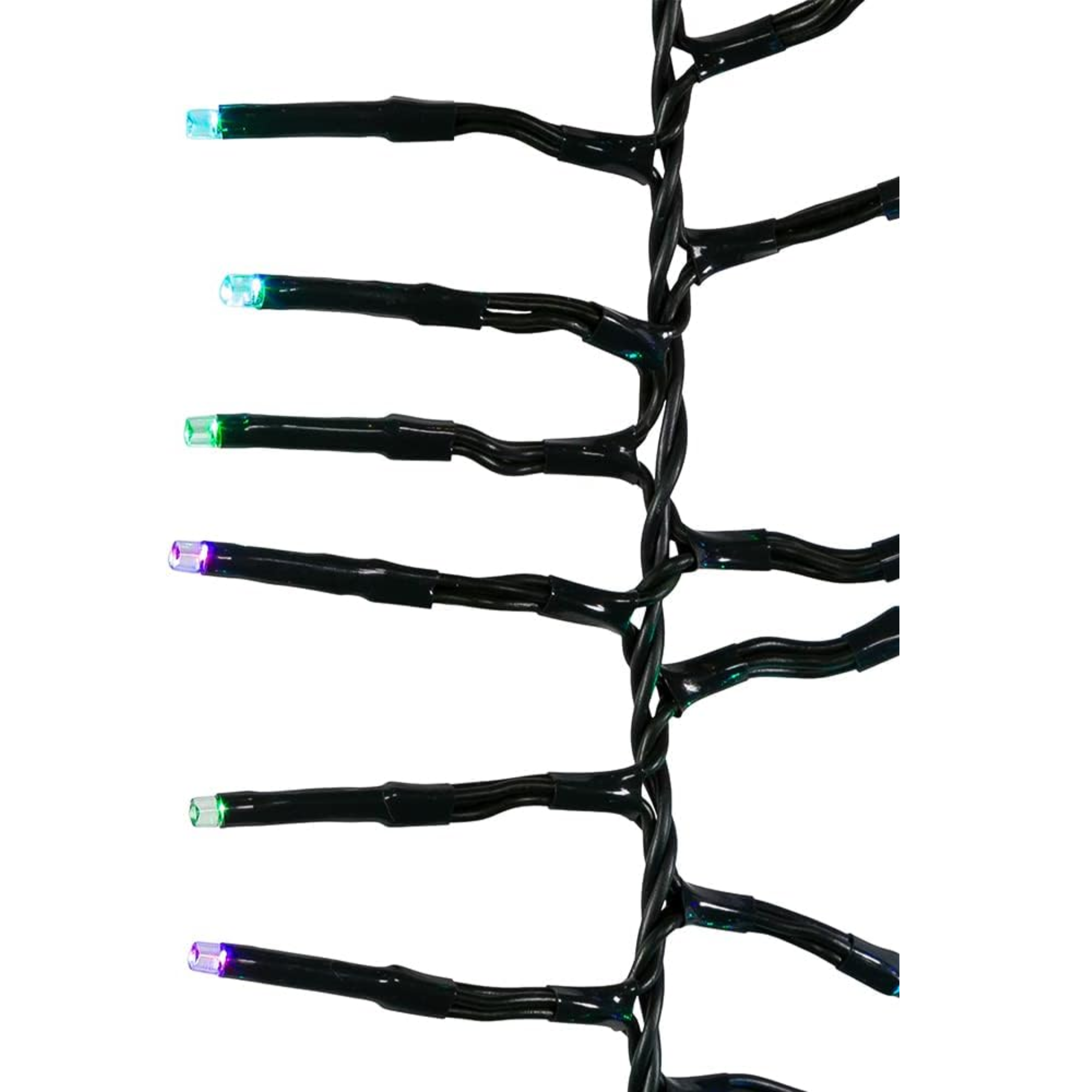 Kurt Adler 480-Light Connectable Cluster String Garland, Multicolor, 15.7ft