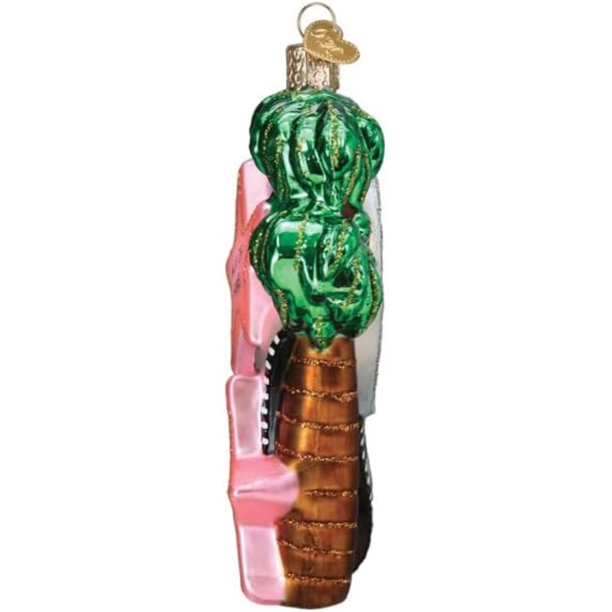 Old World Christmas Blown Glass Ornament for Christmas Tree, Hollywood Walk Of Fame (with OWC Gift Box)