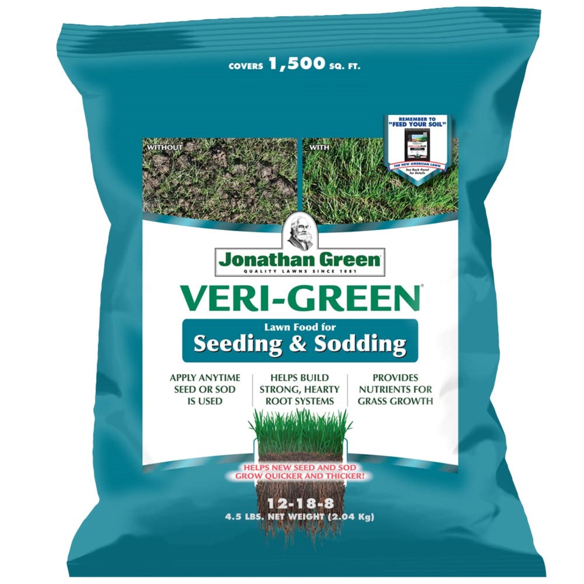 Jonathan Green VERI-GREEN Lawn Food for Seeding & Sodding