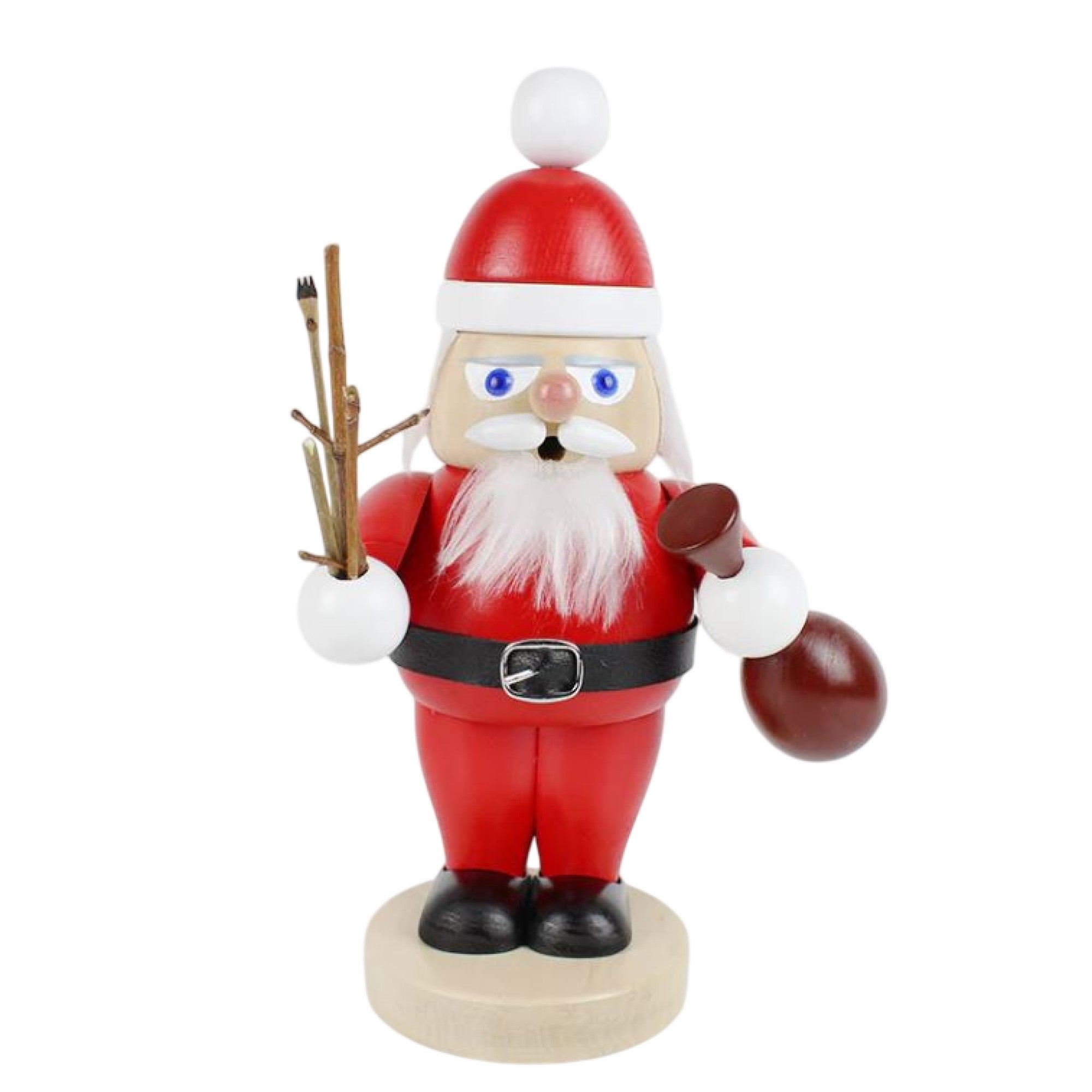Steinbach Wooden Big Smoker Nutcracker, Santa Claus, 11in