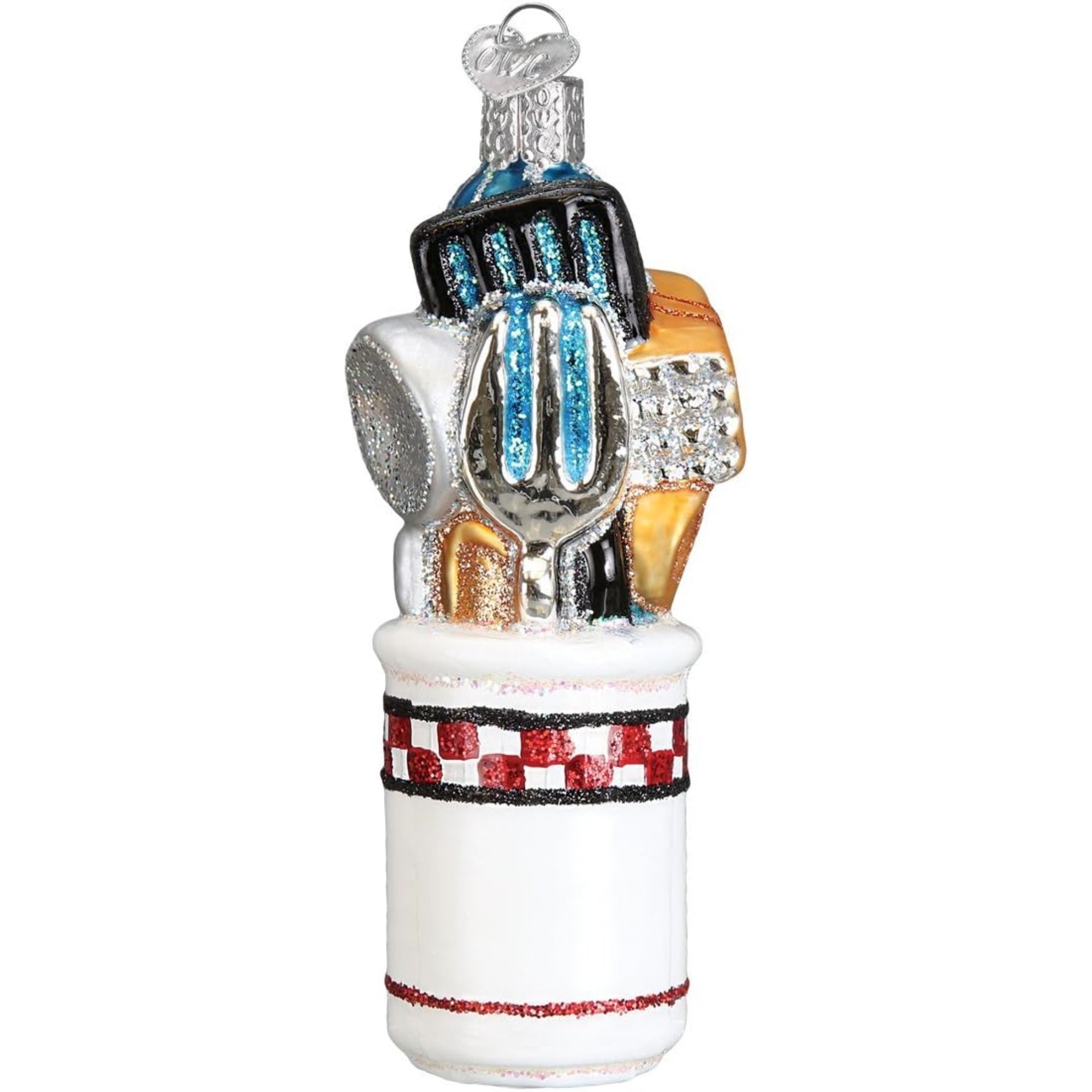 Old World Christmas Blown Glass Ornament for Christmas Tree, Kitchen Utensils (with OWC Gift Box)