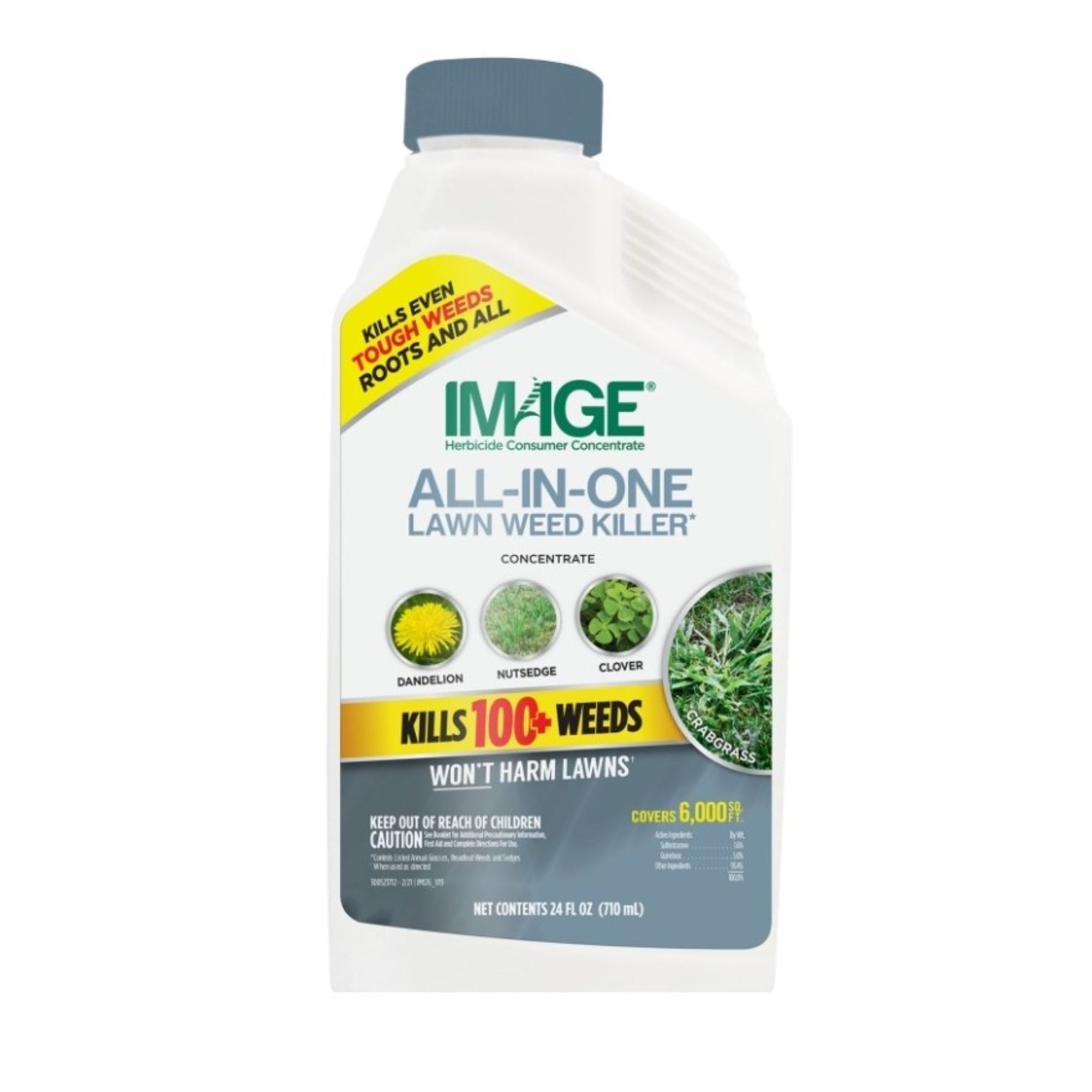 Image All-In-One Lawn Weed Killer Selective Herbicide Concentrate, 24oz