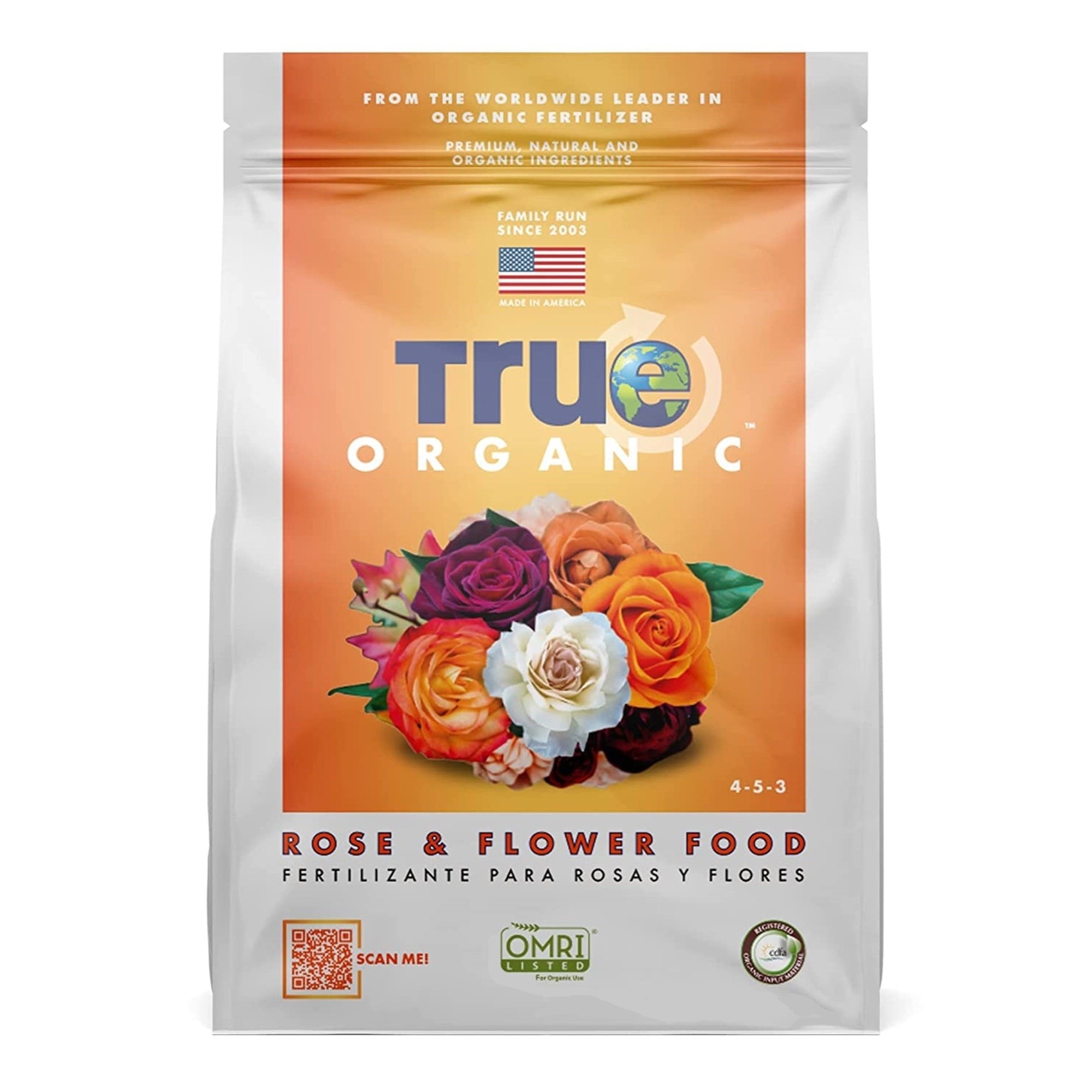 True Organic Granular Rose & Flower Food