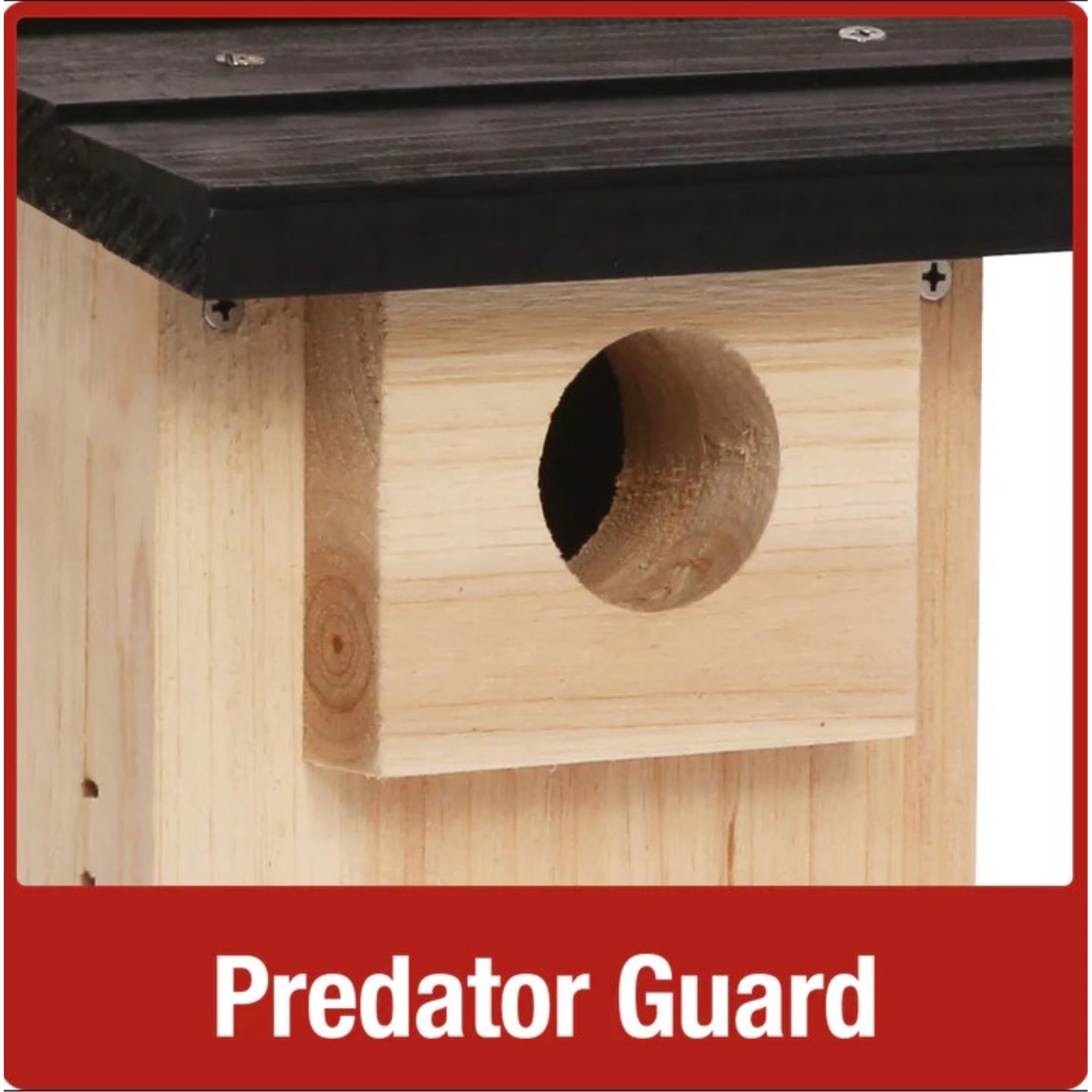 Nature's Way Bird Products Cedar Bluebird Viewing House, Brown