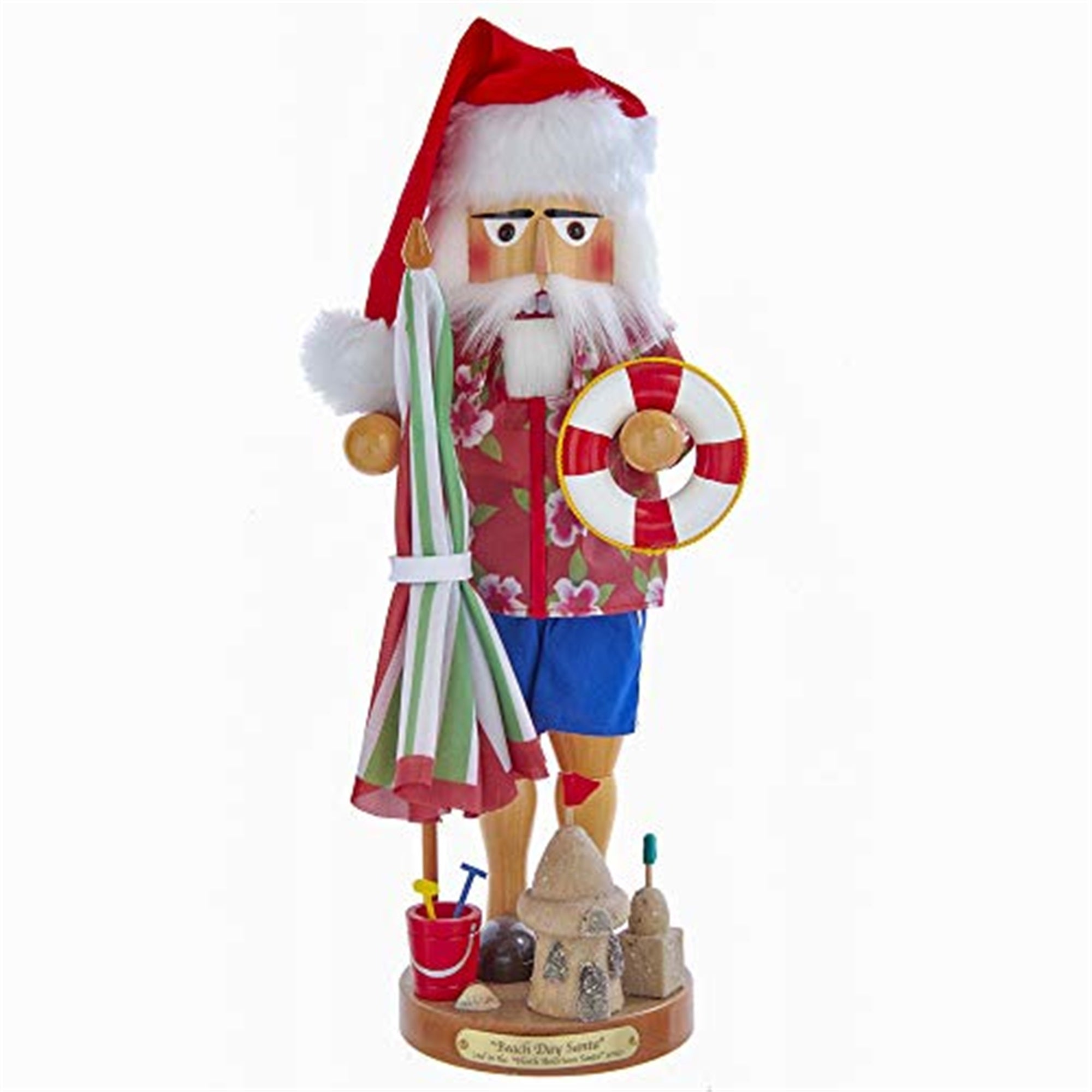 Steinbach Beach Santa Nutcracker, 19"