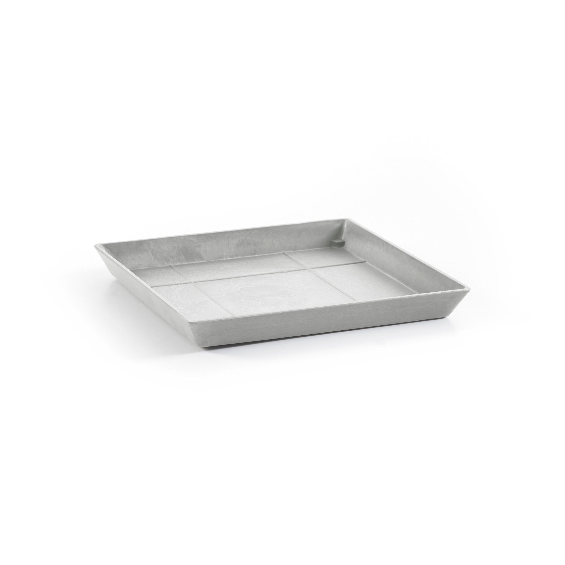 Ecopots Rotterdam Durable Modern Square Indoor/Outdoor Recycled-Based Composite Flower Planter