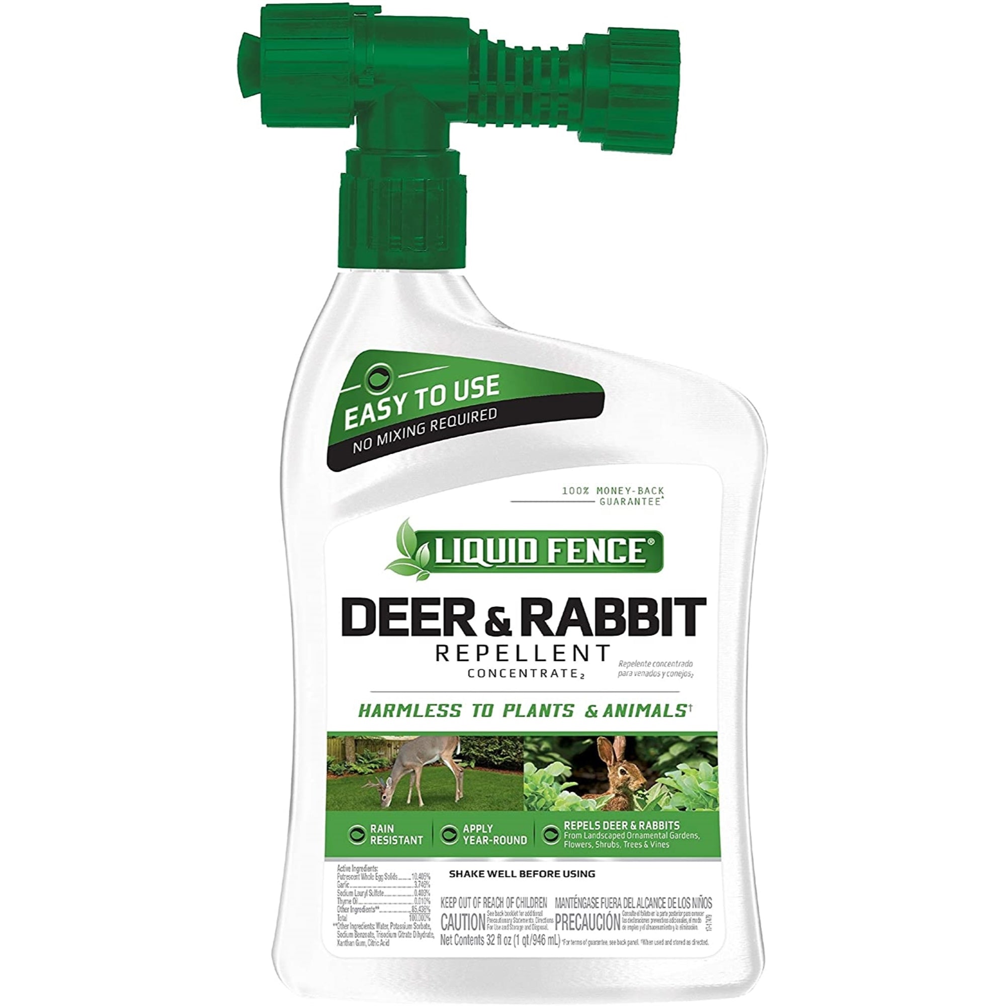 Liquid Fence Deer & Rabbit Ready-to-Use Repellent