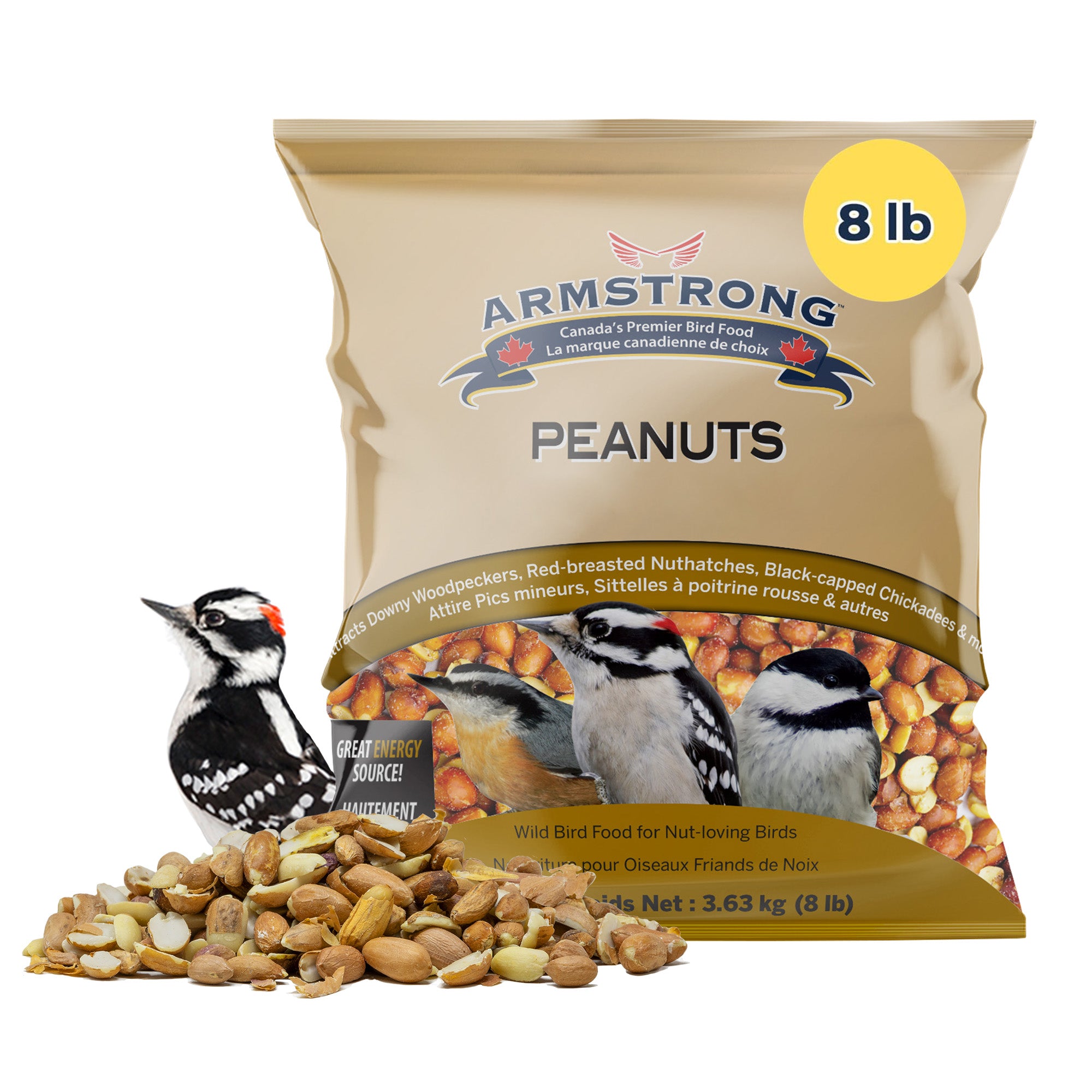 Armstrong Wild Bird Food Peanut Halves