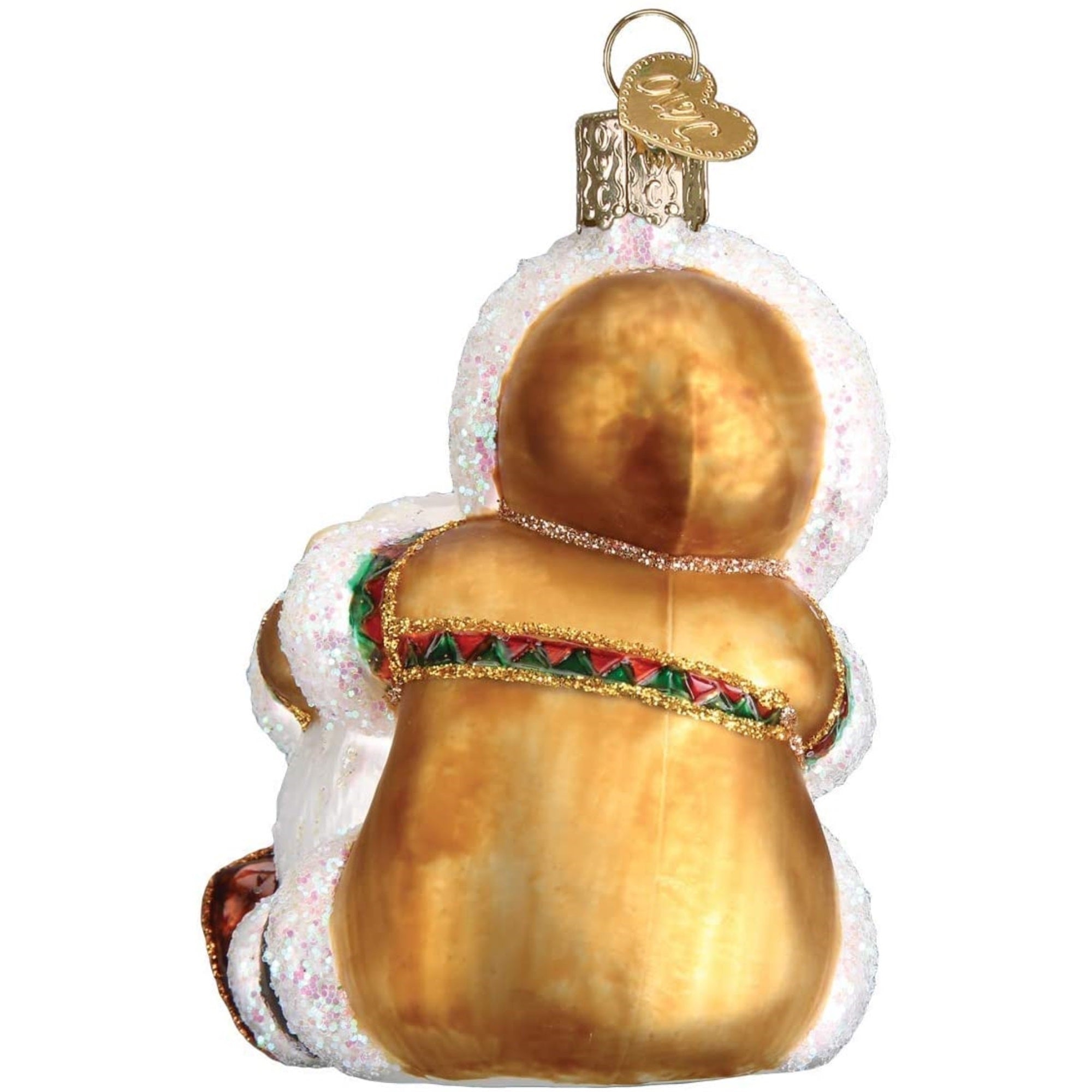 Old World Christmas Blown Glass Ornament for Christmas Tree, Eskimo Giggles