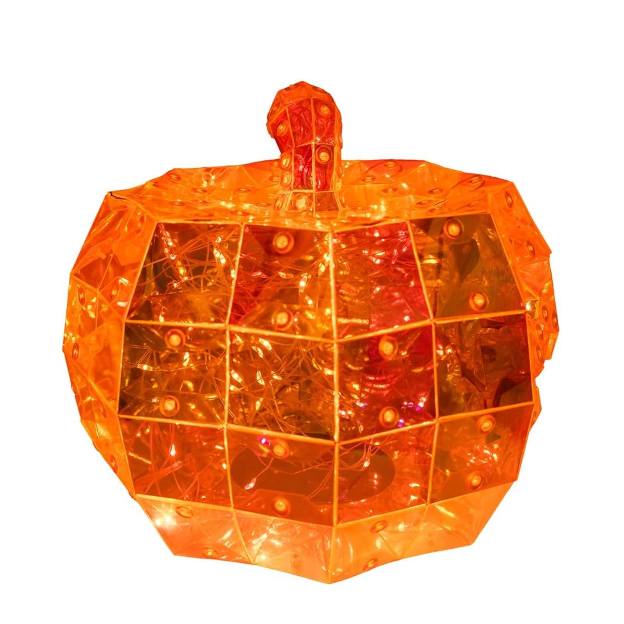 Kurt Adler Pre-Lit Iridescent Jack-O-Lantern, 6.5in