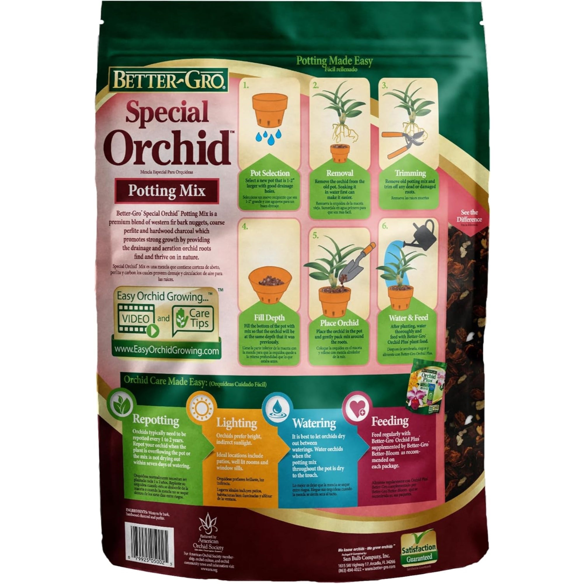 Better-Gro Special Orchid Flower Potting Mix, 8qrt