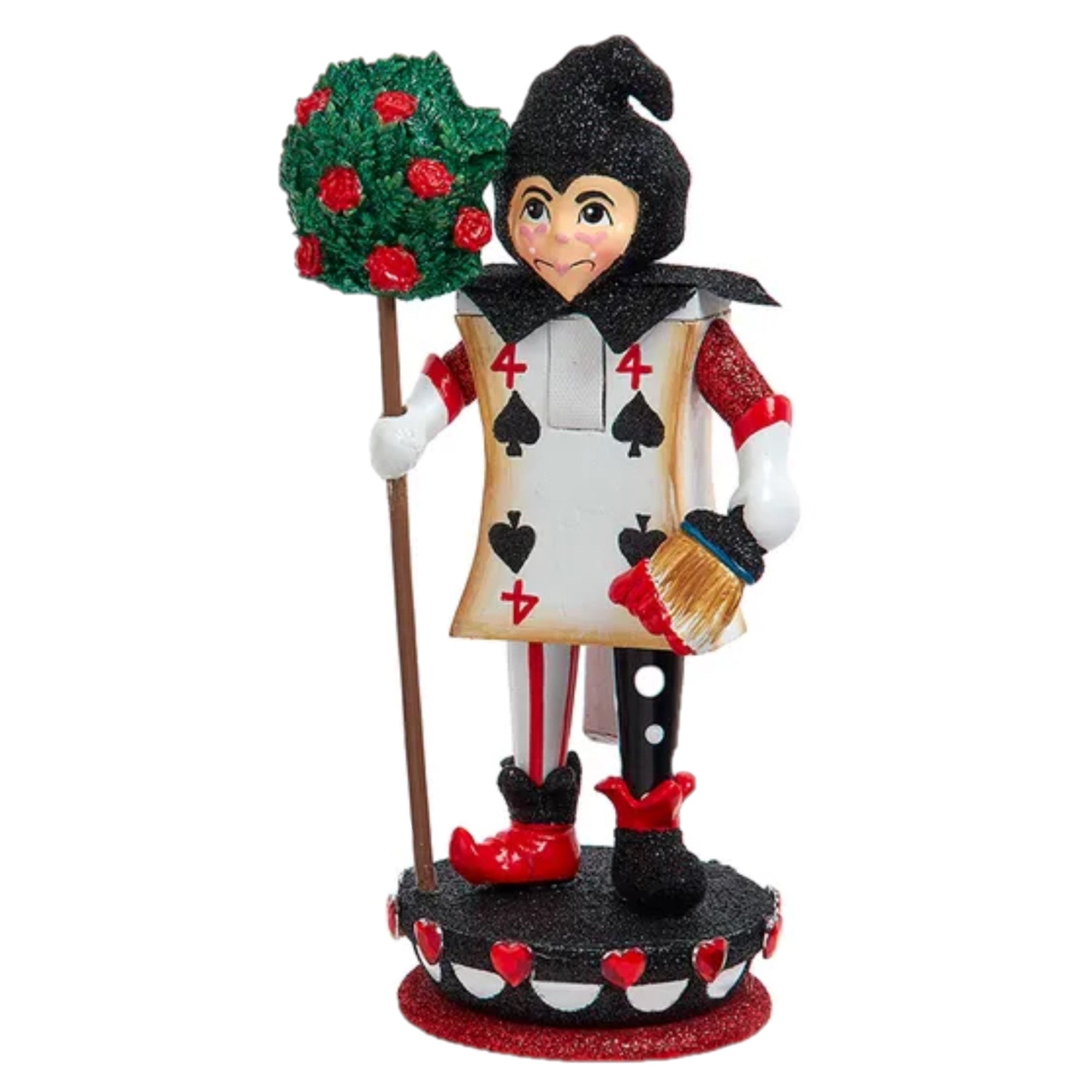 Kurt Adler Hollywood Nutcracker Collection, Assorted Card Soldiers (Pack of 2)