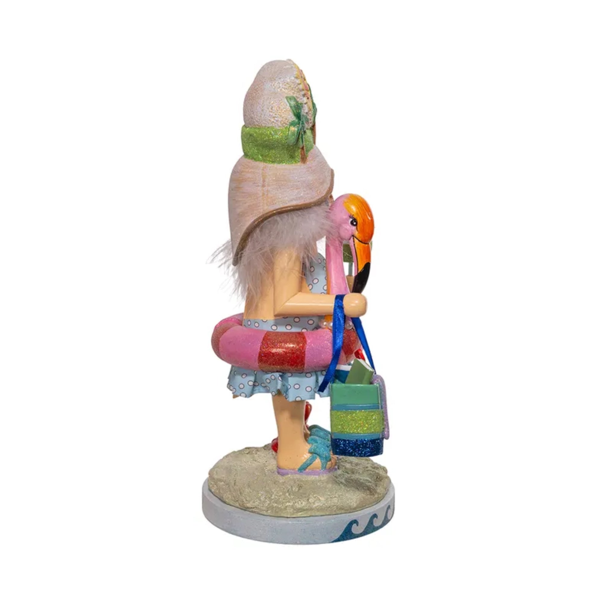 Kurt Adler Hollywood Nutcracker Collection, Beach Girl, 15in