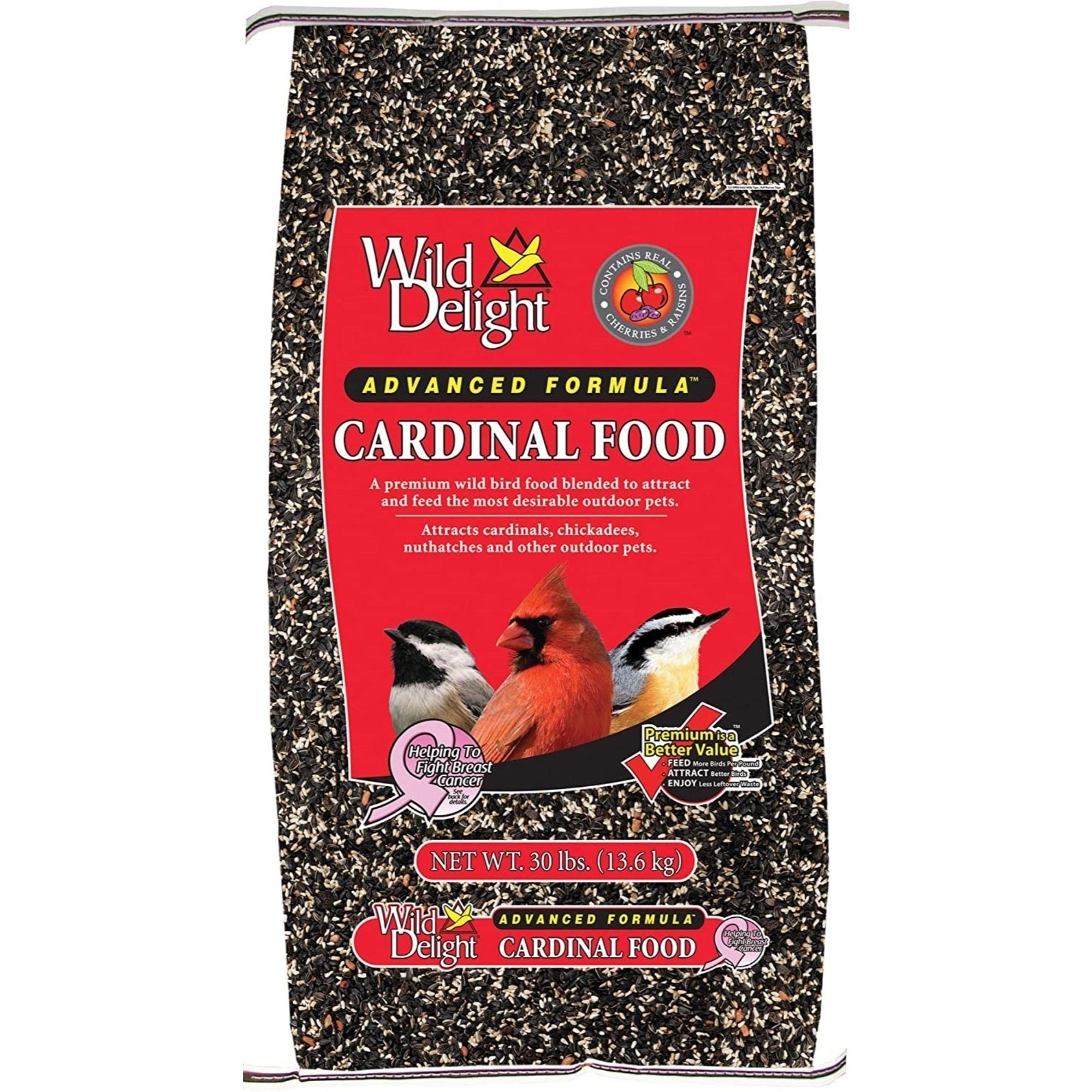 Wild Delight Cardinal Food Advanced Formula Outdoor Bird Food