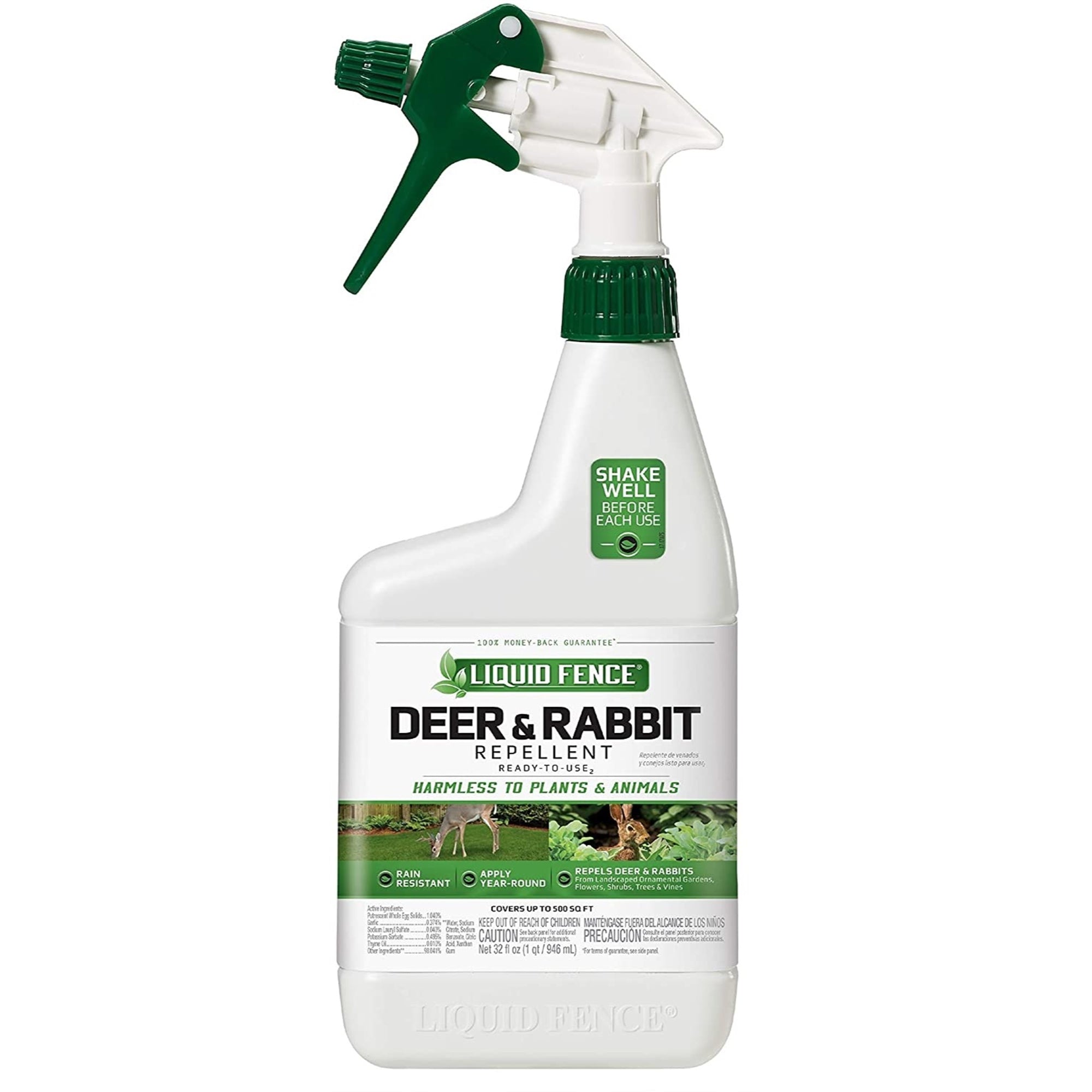 Liquid Fence Deer & Rabbit Ready-to-Use Repellent