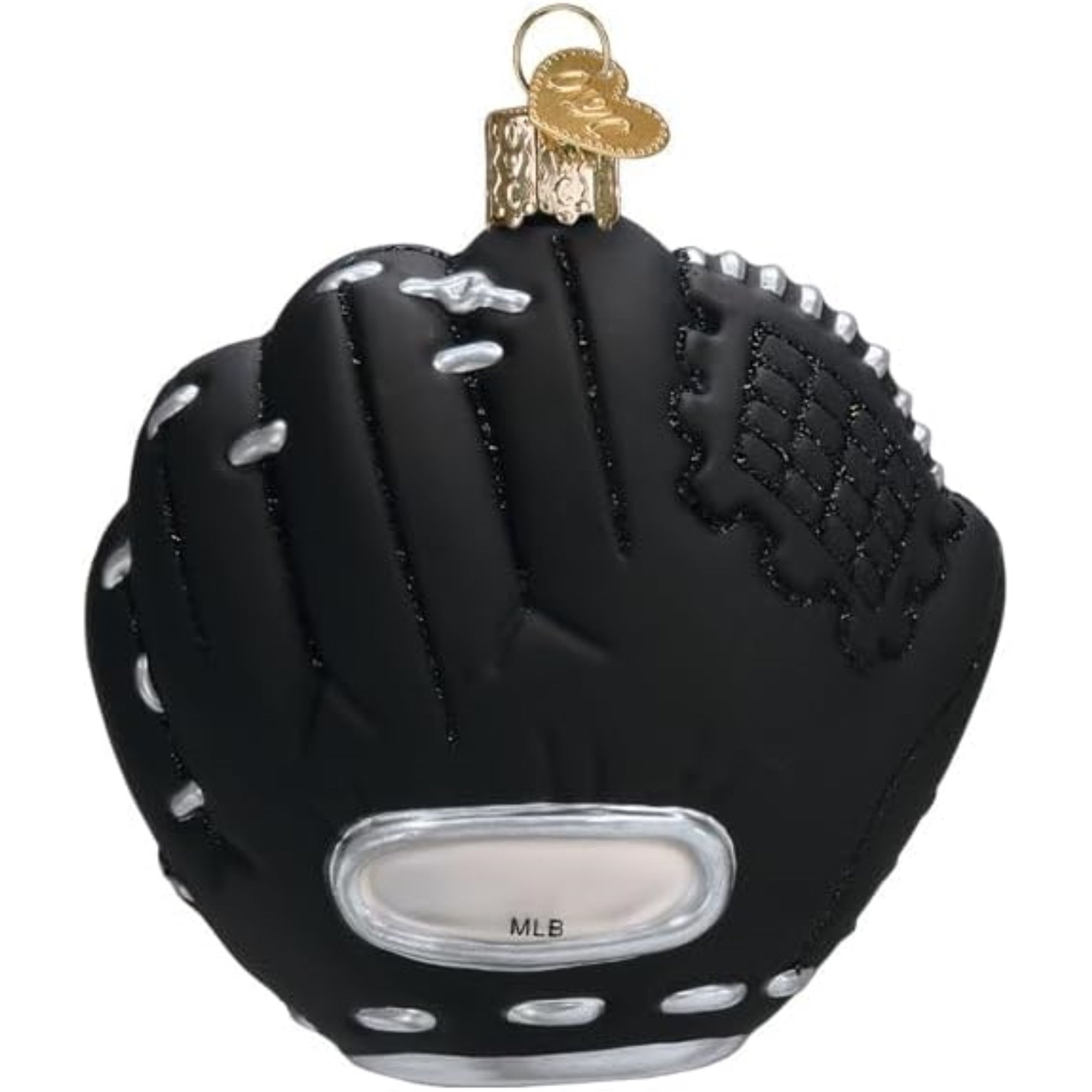 Old World Christmas Blown Glass Ornament for Christmas Tree, Chicago White Sox Baseball Mitt (with OWC Gift Box)