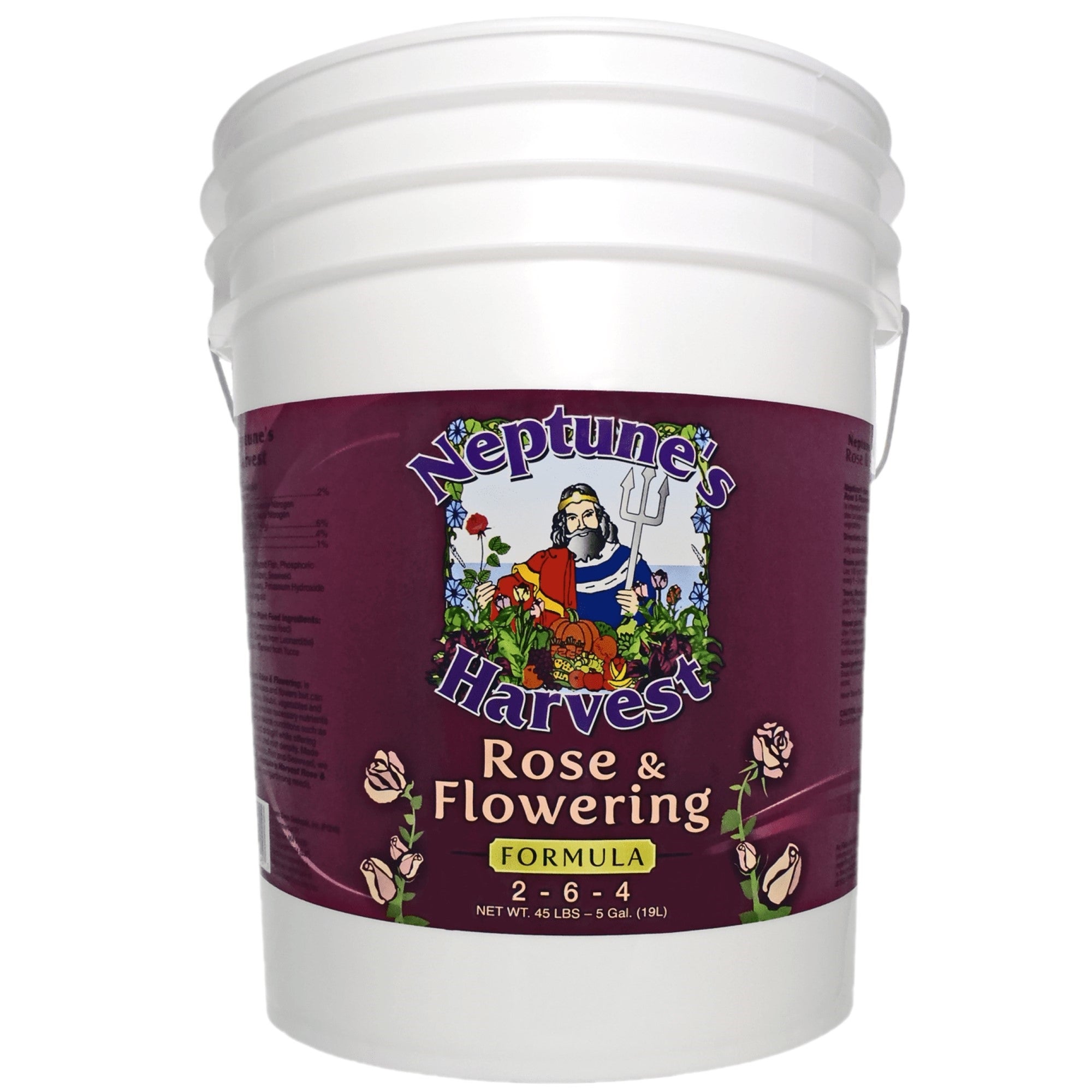 Neptune's Harvest Organic 2-6-4 Rose and Flowering Fertilizer Formula