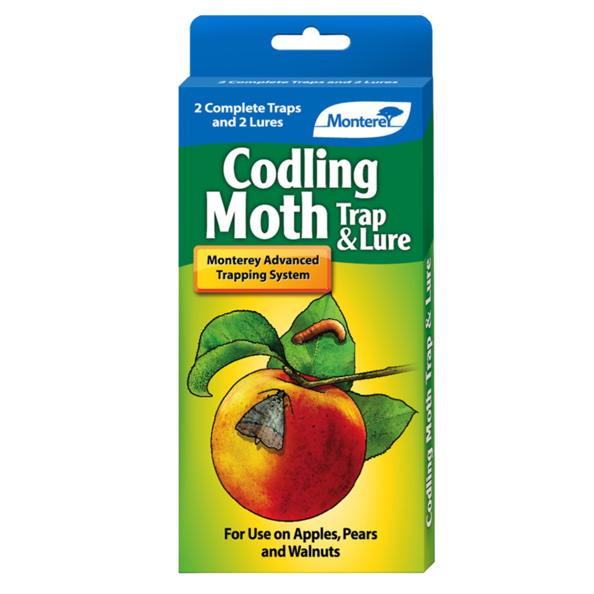 Monterey Codling Moth Trapping System, 2 Complete Pheromone Based Lures and Traps Per Box