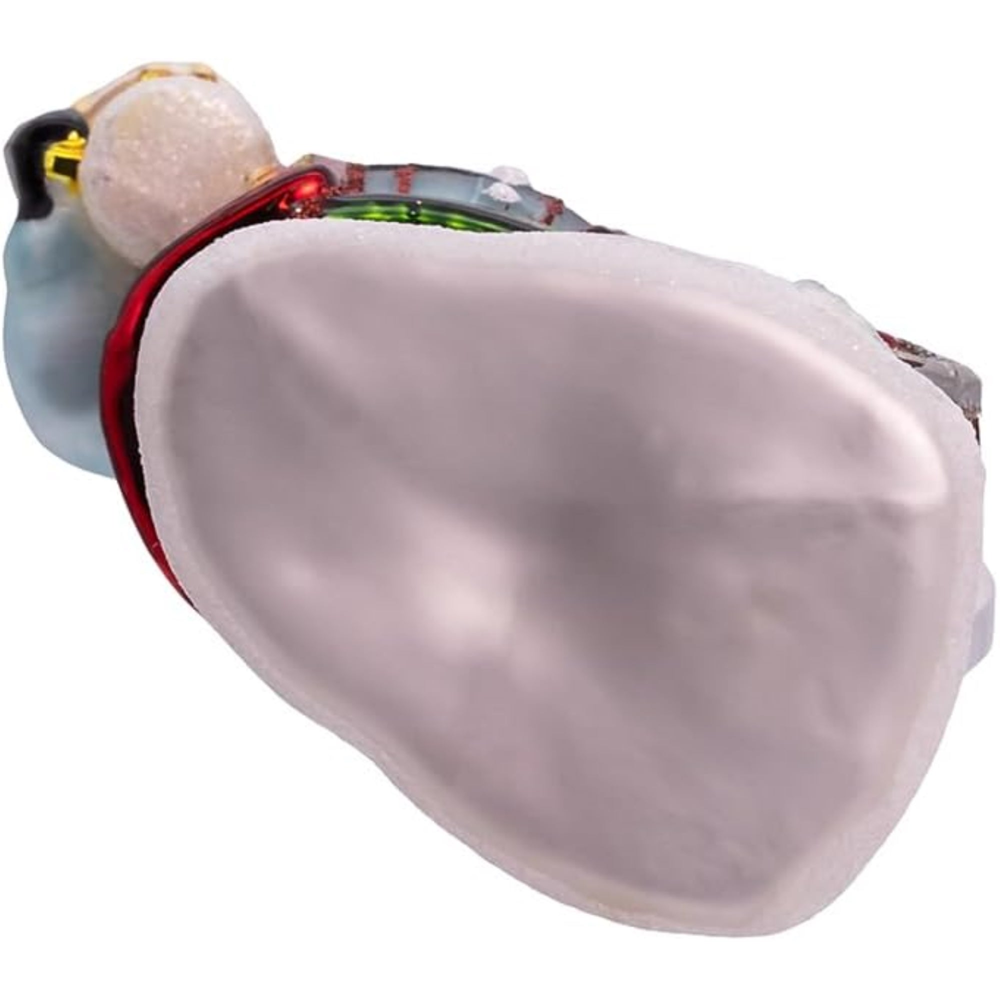 Kurt Adler Nobel Gems Collection Glass Christmas Ornament, German Beer Santa