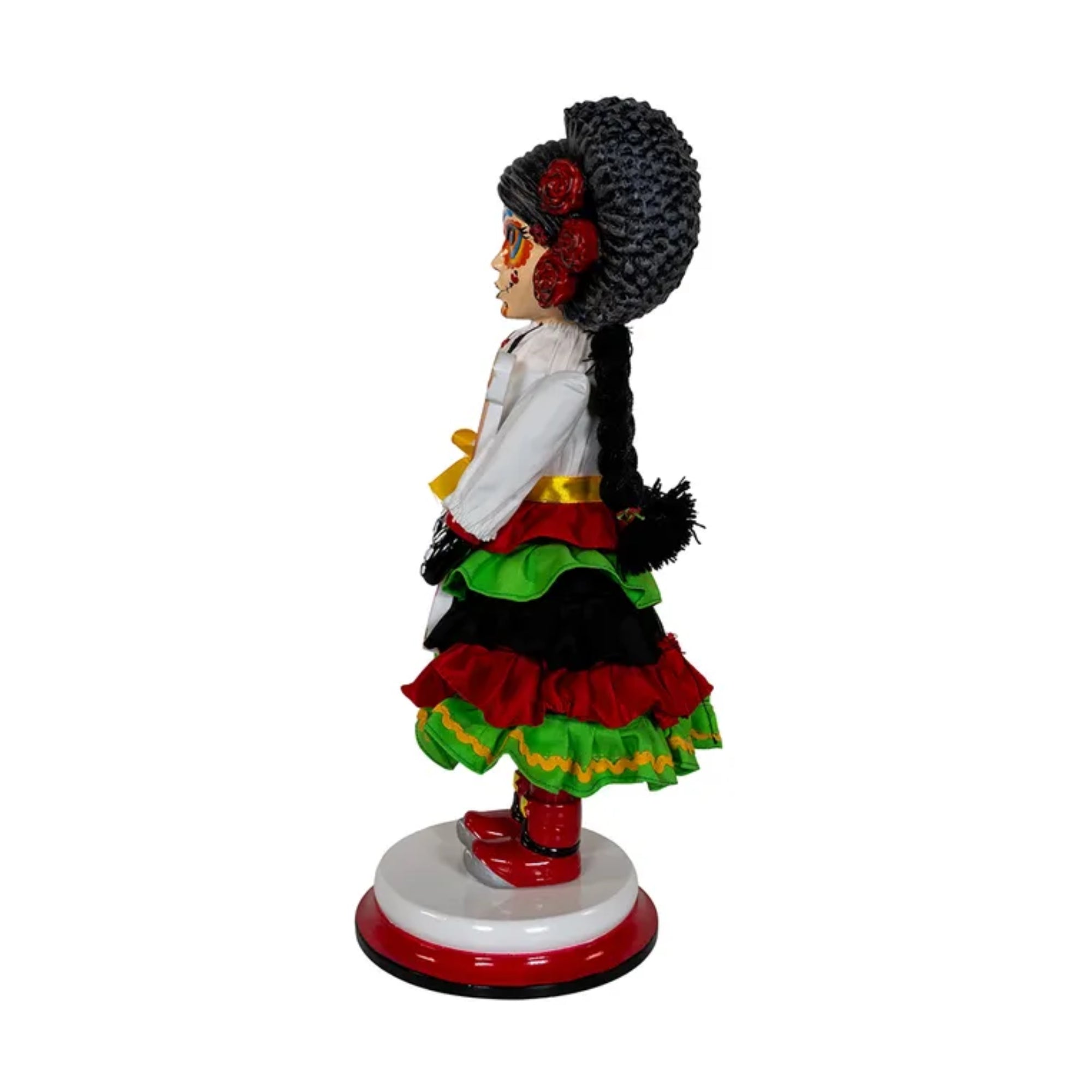 Kurt Adler Hollywood Nutcracker Collection, Day Of The Dead Girl, 16in