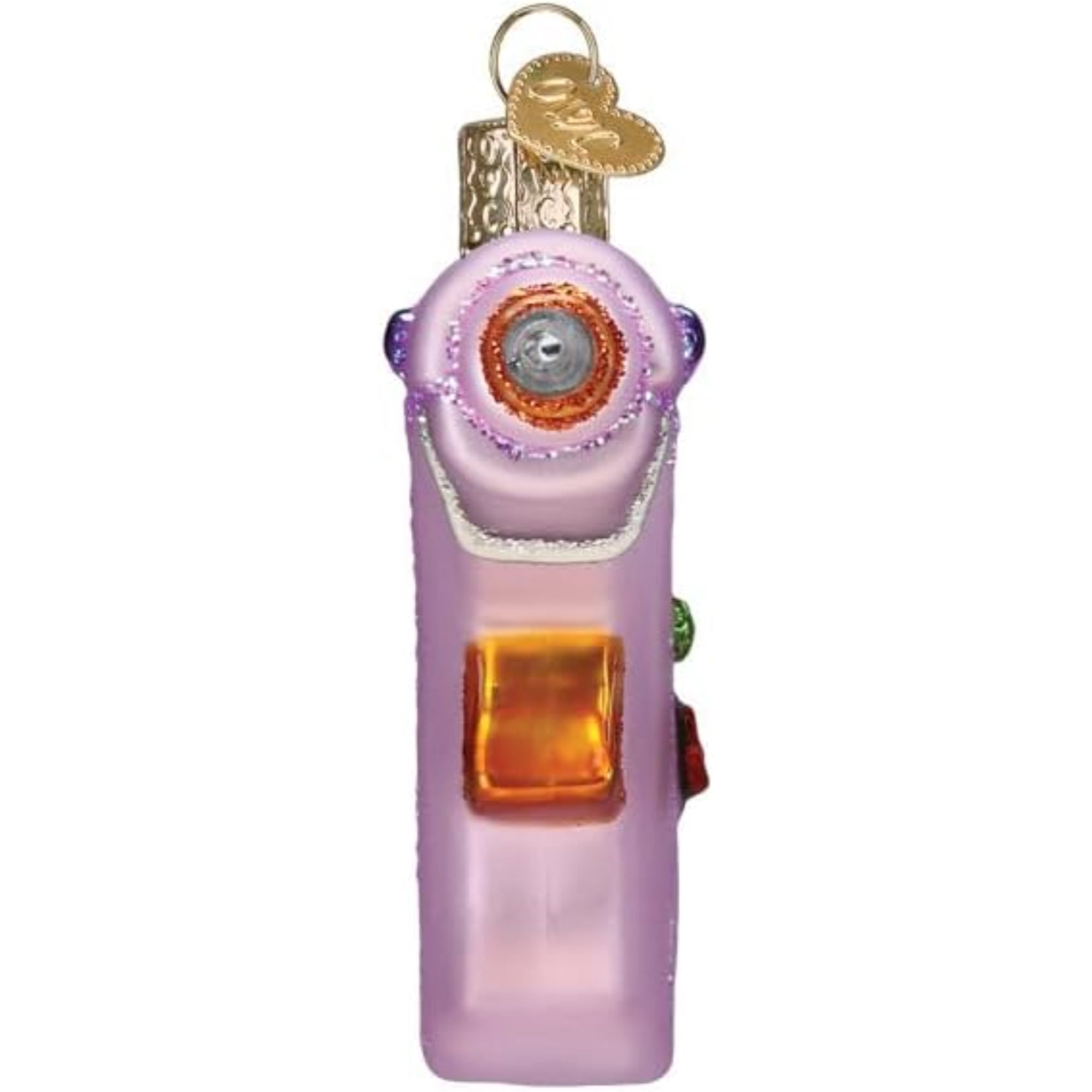 Old World Christmas Blown Glass Ornament for Christmas Tree, Hot Glue Gun (with OWC Gift Box)