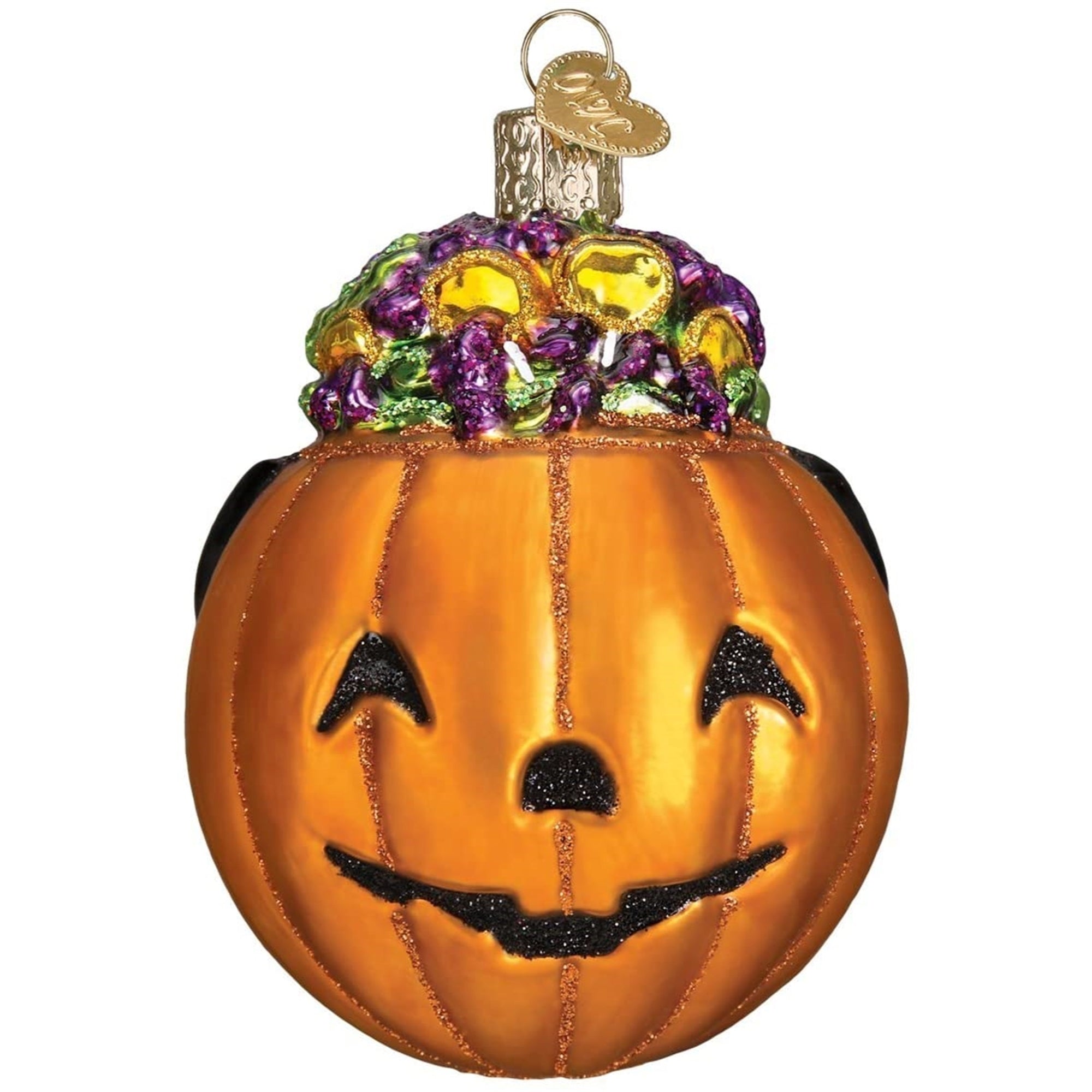 Old World Christmas Blown Glass Christmas Ornament,Trick-or-Treat