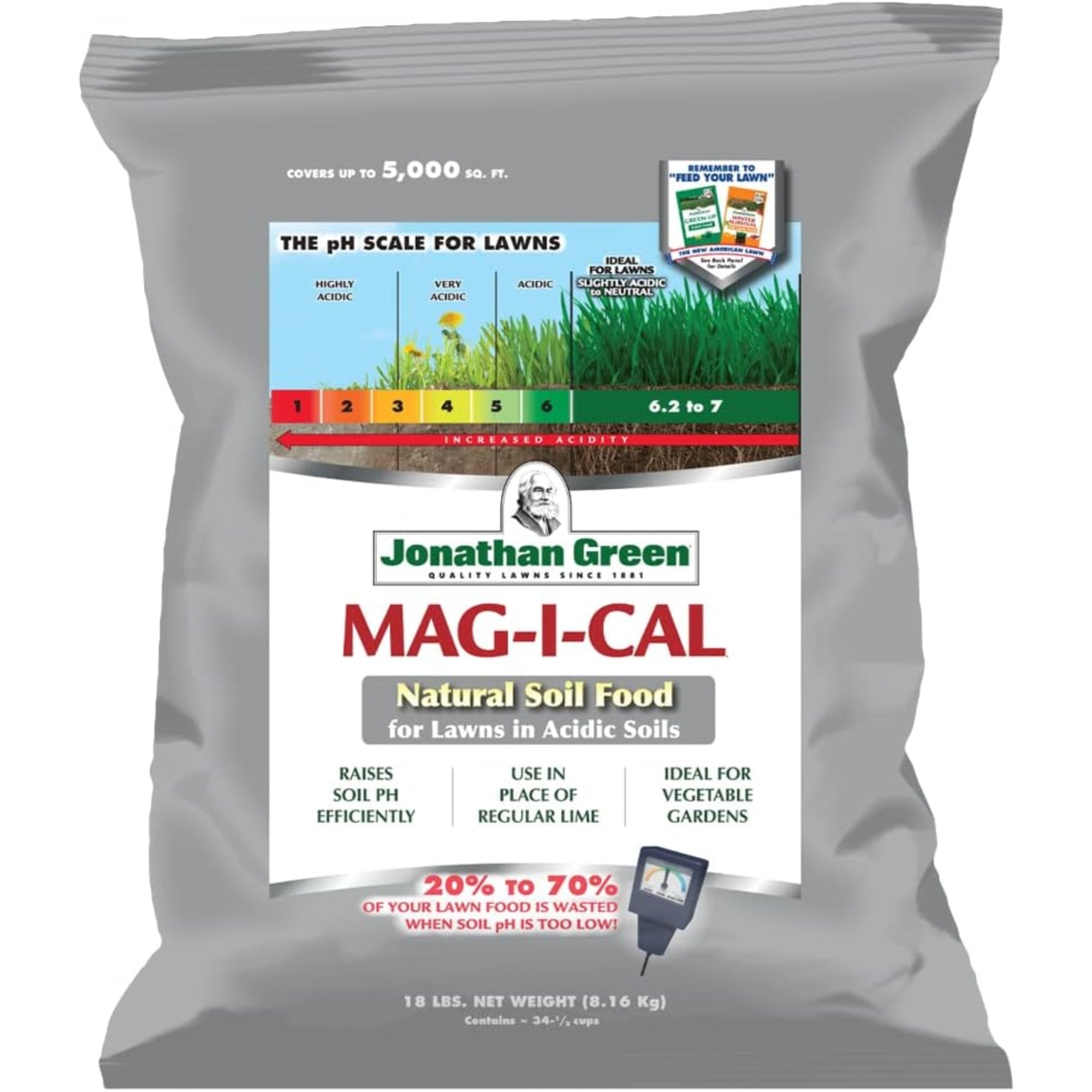 Jonathan Green MAG-I-CAL Natural Soil Food for Lawns in Acidic Soils