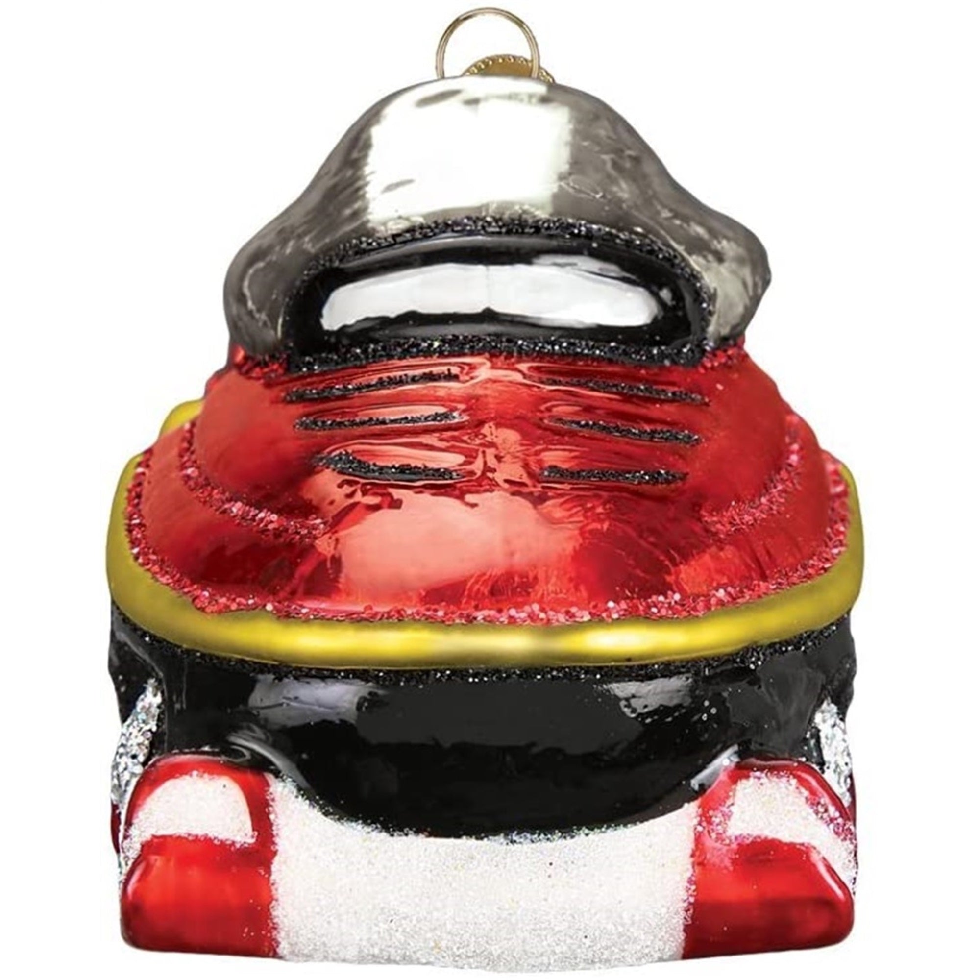 Old World Christmas Blown Glass Ornament for Christmas Tree, Snowmobile