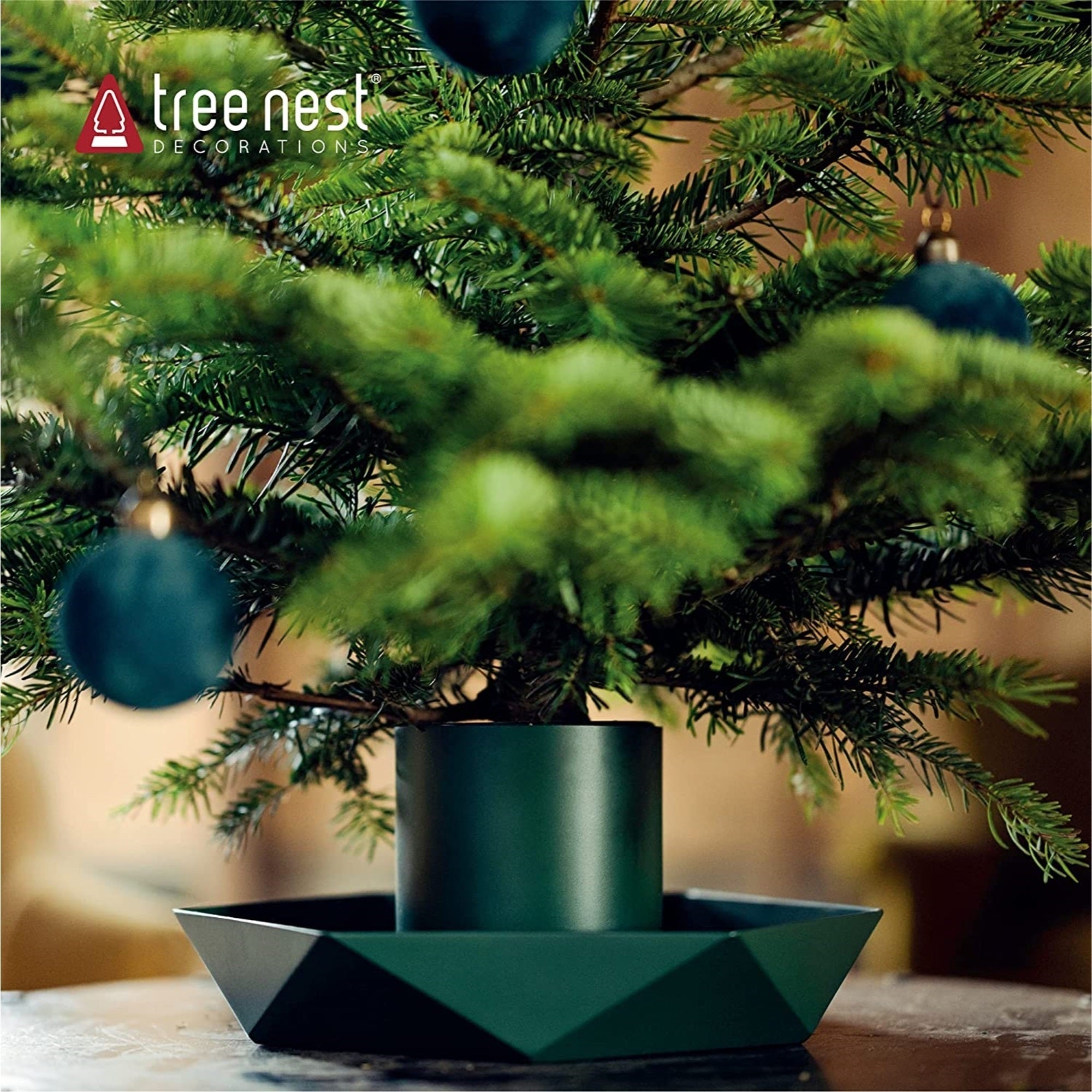 Tree Nest Diamond Mini Tabletop Christmas Tree Stand Base