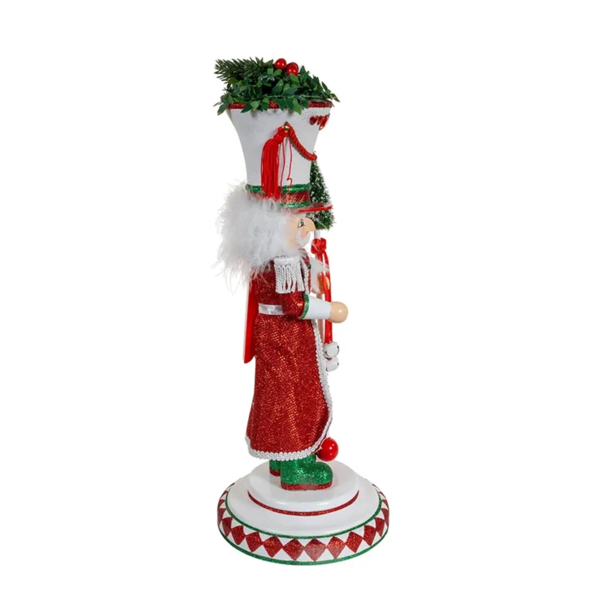 Kurt Adler Hollywood Nutcracker Collection, Hearts Soldier, 17in