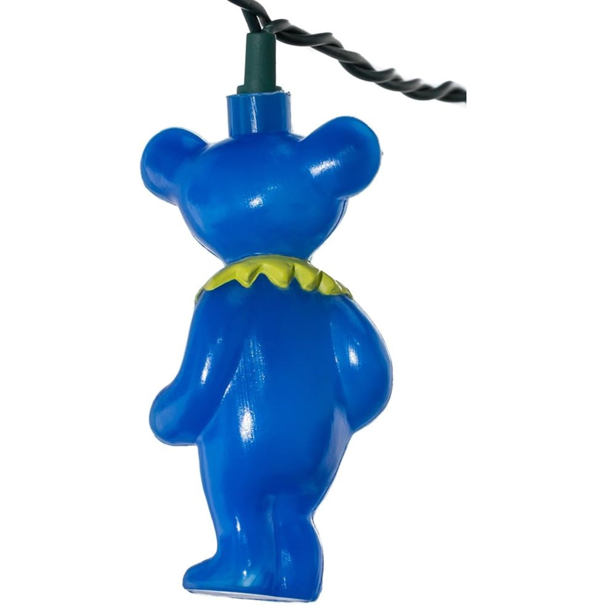 Kurt Adler Indoor/Outdoor Novelty String 10-Light Set, Grateful Dead Bears, Multicolor, 11.5'