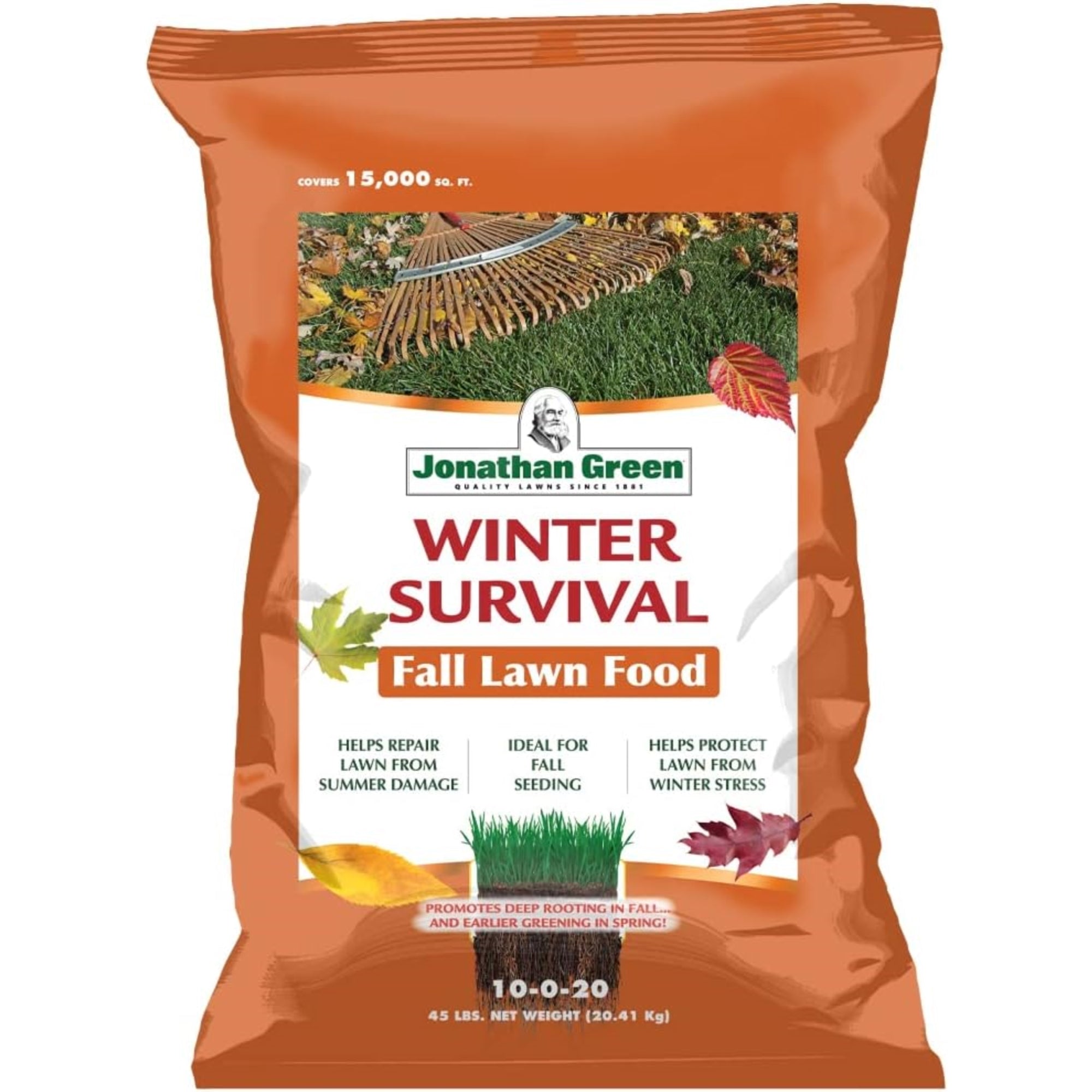 Jonathan Green Winter Survival Fall Lawn Fertilizer