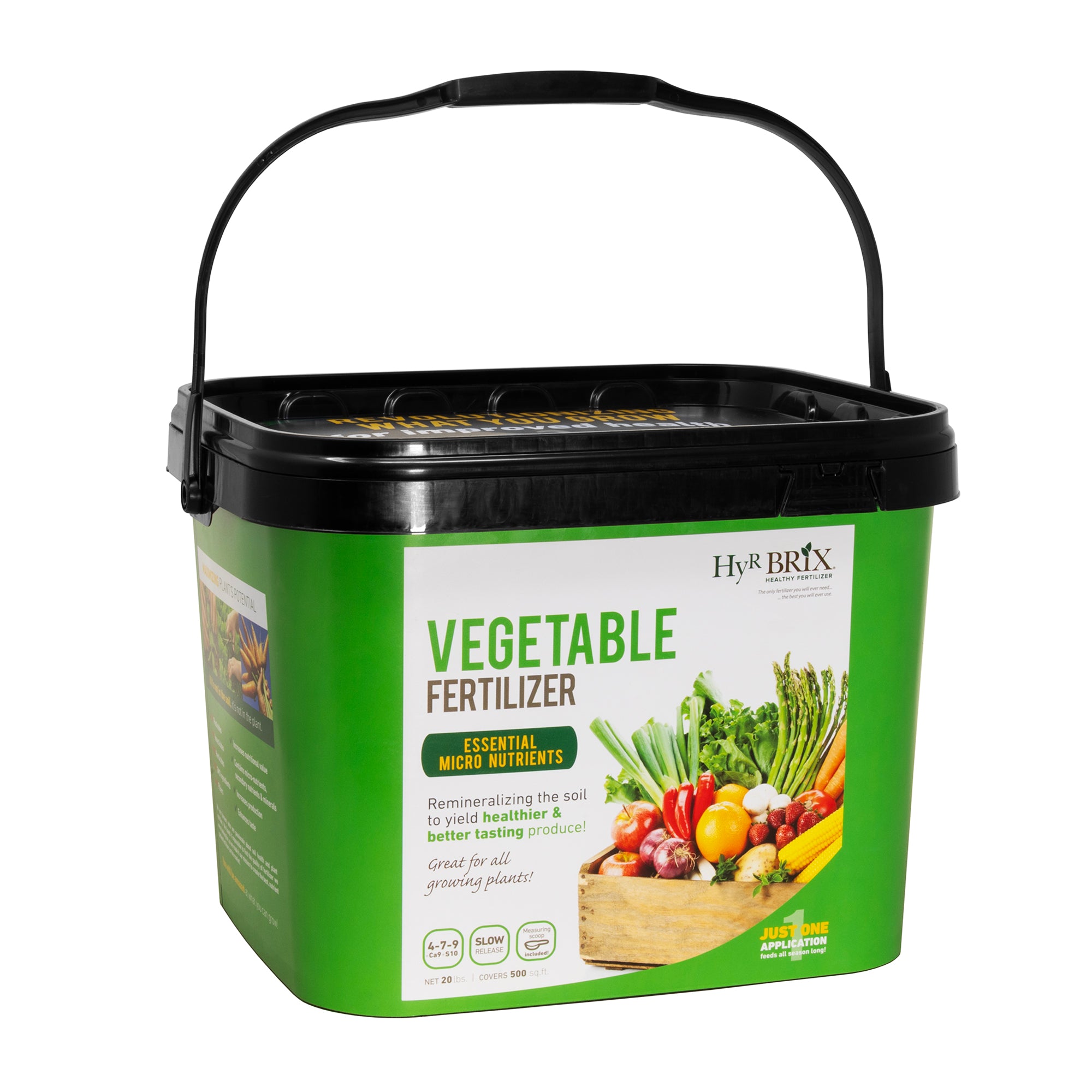 HyR BRIX Slow-Release 4-7-9 Vegetable Garden Fertilizer