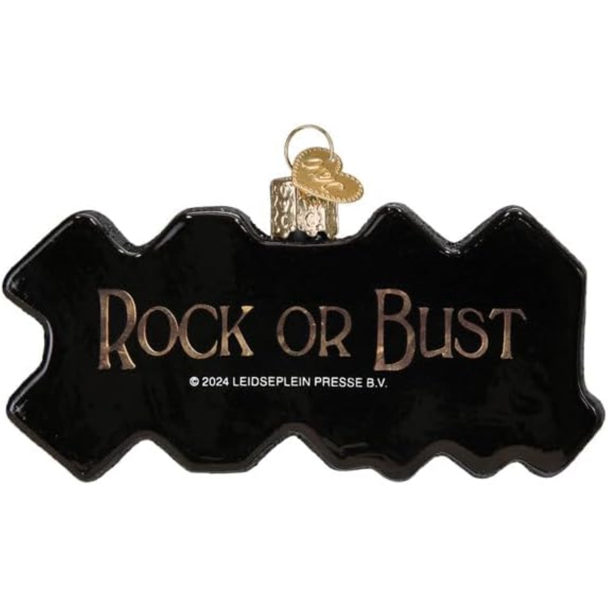 Old World Christmas Blown Glass Ornament for Christmas Tree, Ac/Dc (with OWC Gift Box)