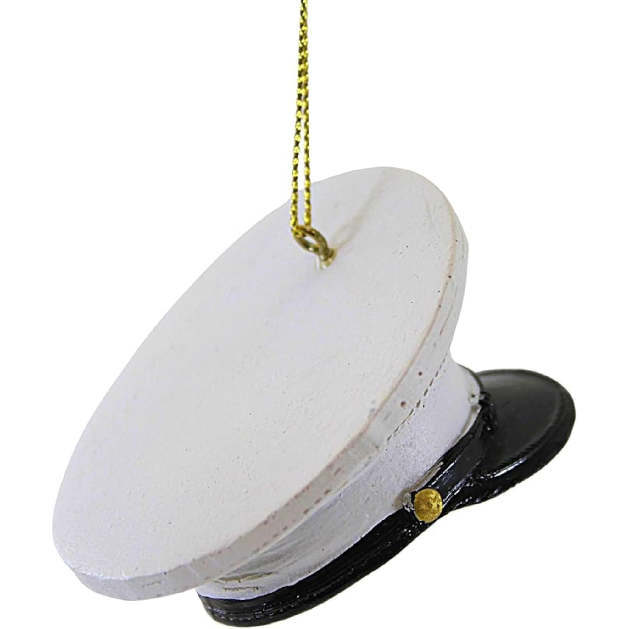 Kurt Adler U.S. Marine Corps Dress Uniform Hat Resin Christmas Ornament