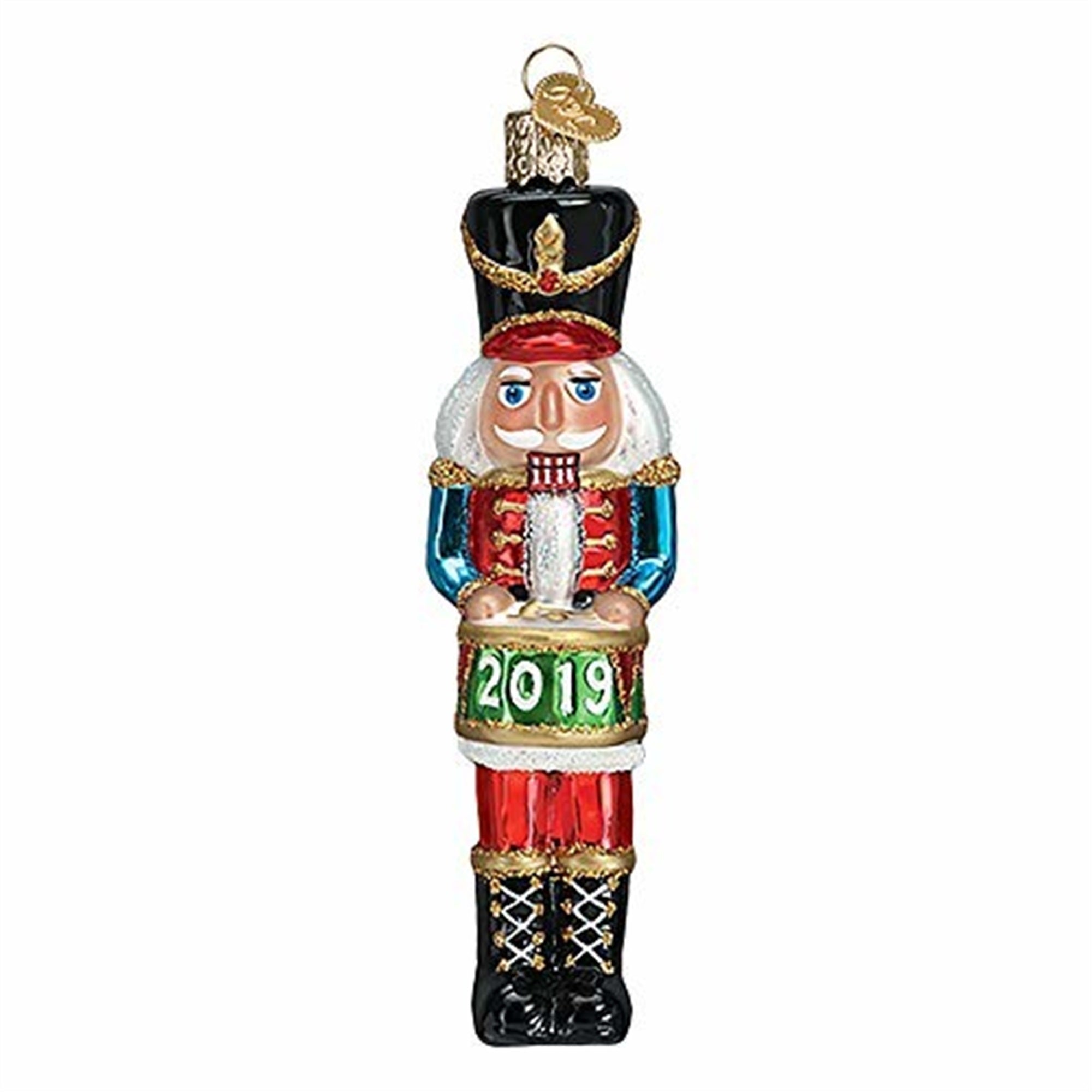 Old World Christmas Blown Glass Ornament for Christmas Tree, 2019 Nutcracker