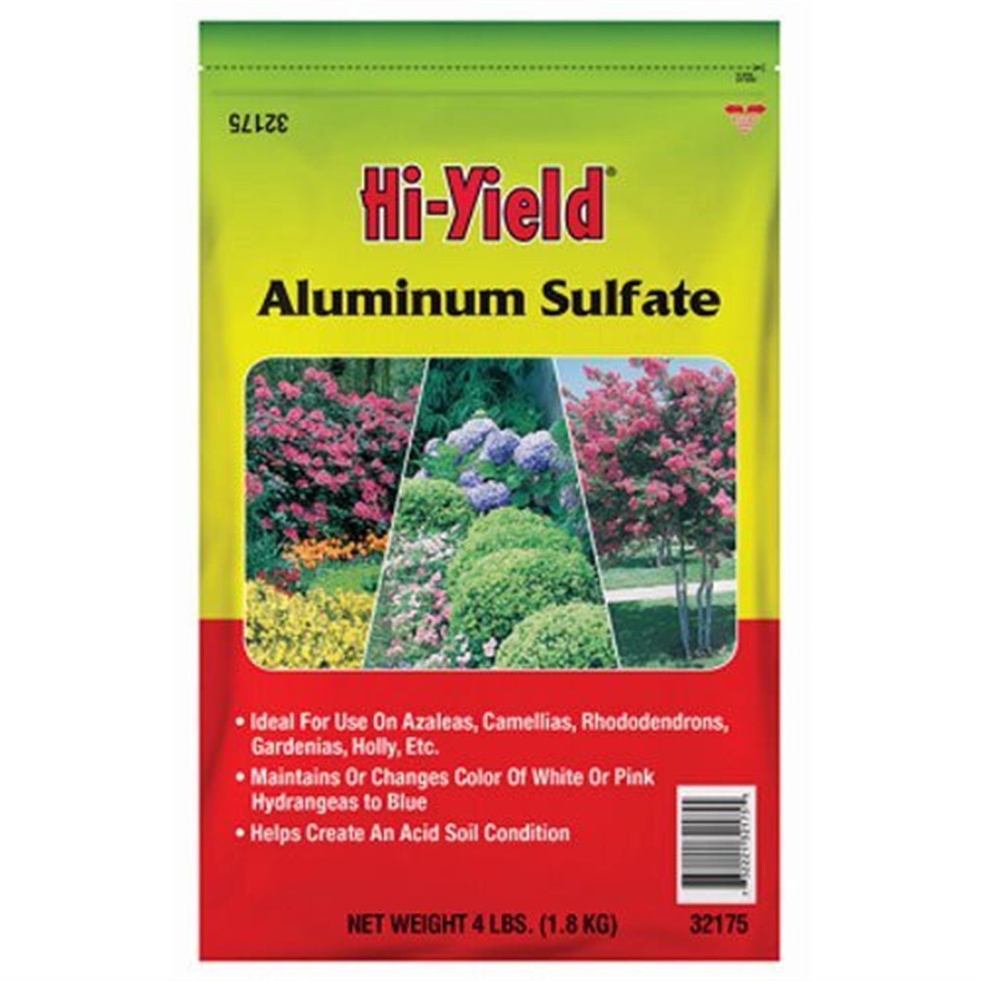 VPG Hi-Yield Aluminum Sulfate Soil Conditioner to Create Acidic Conditions